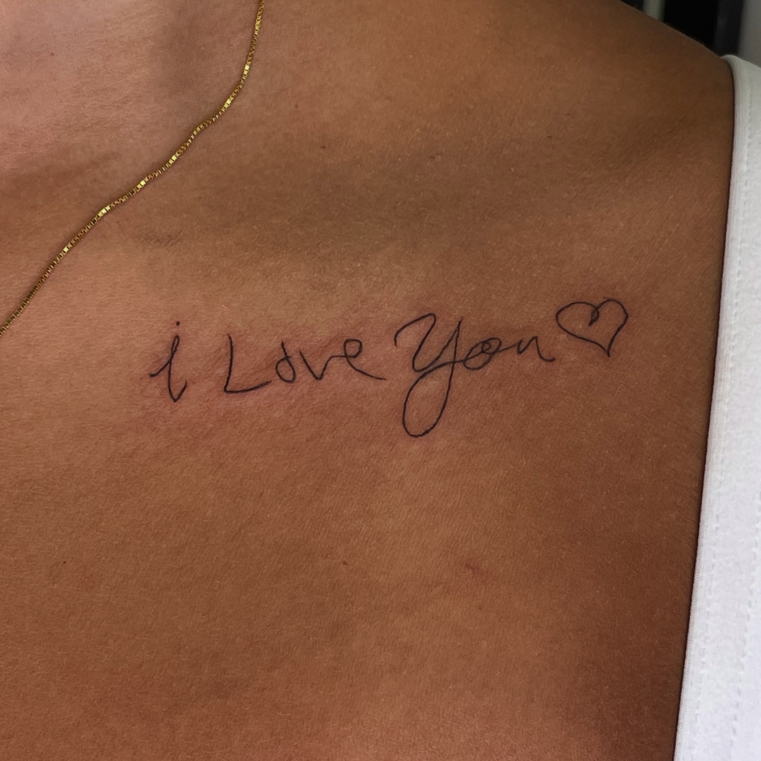 Tattoo by @gelclarktattoos — lettering_script