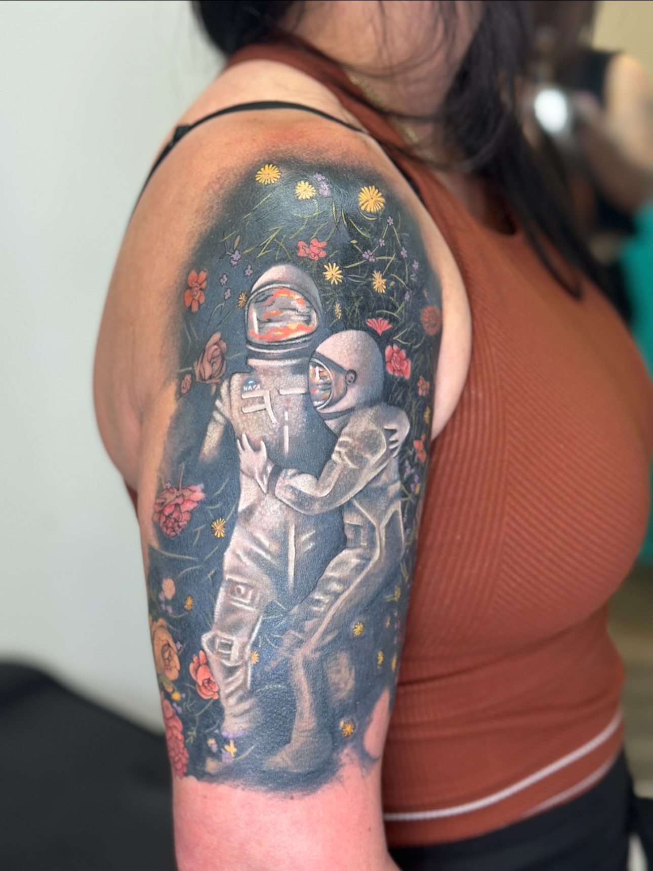 Tattoo by @tabootattys — realism, dotwork