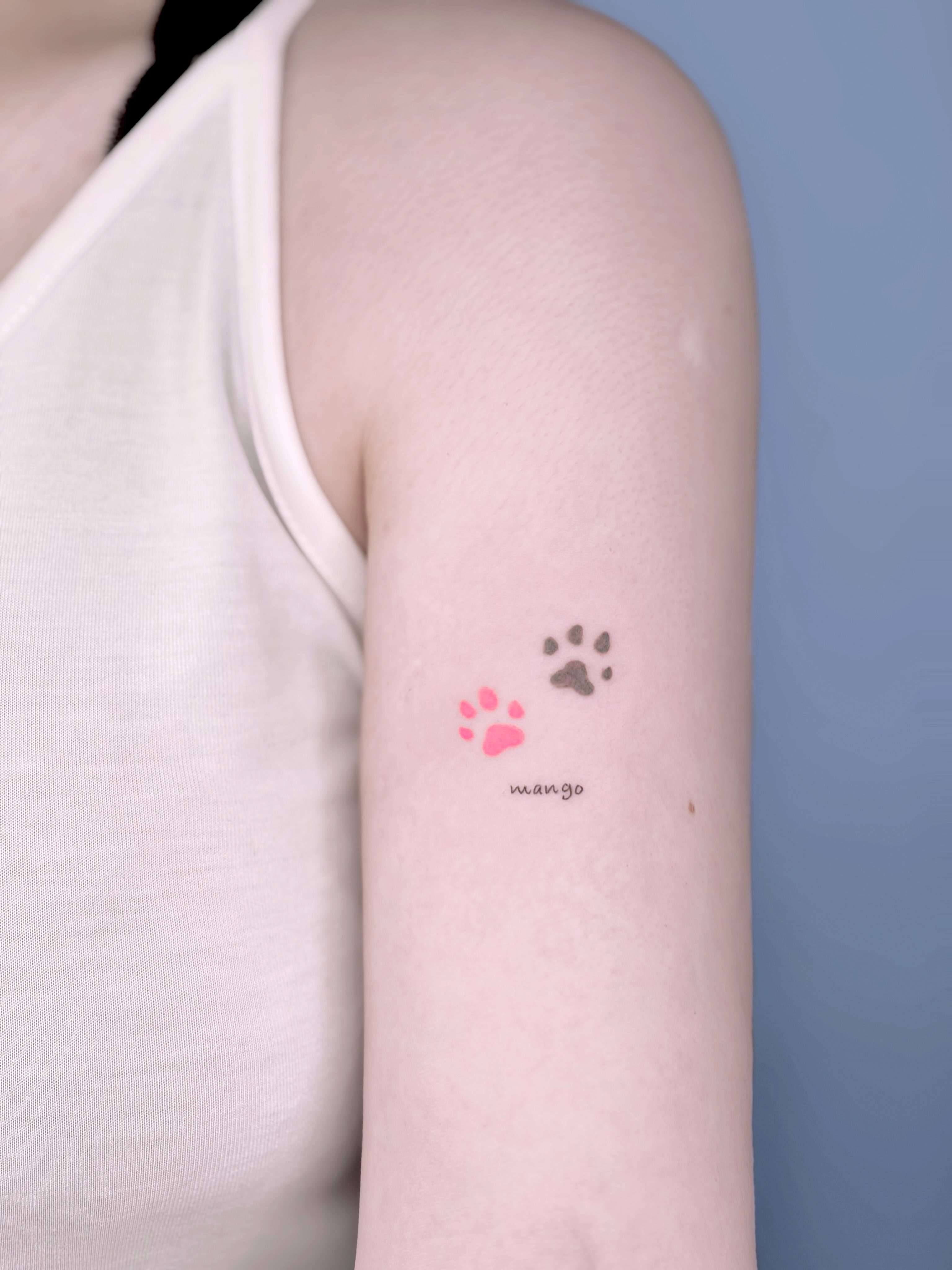 Tattoo by @heuk.me_tattoo — minimalist