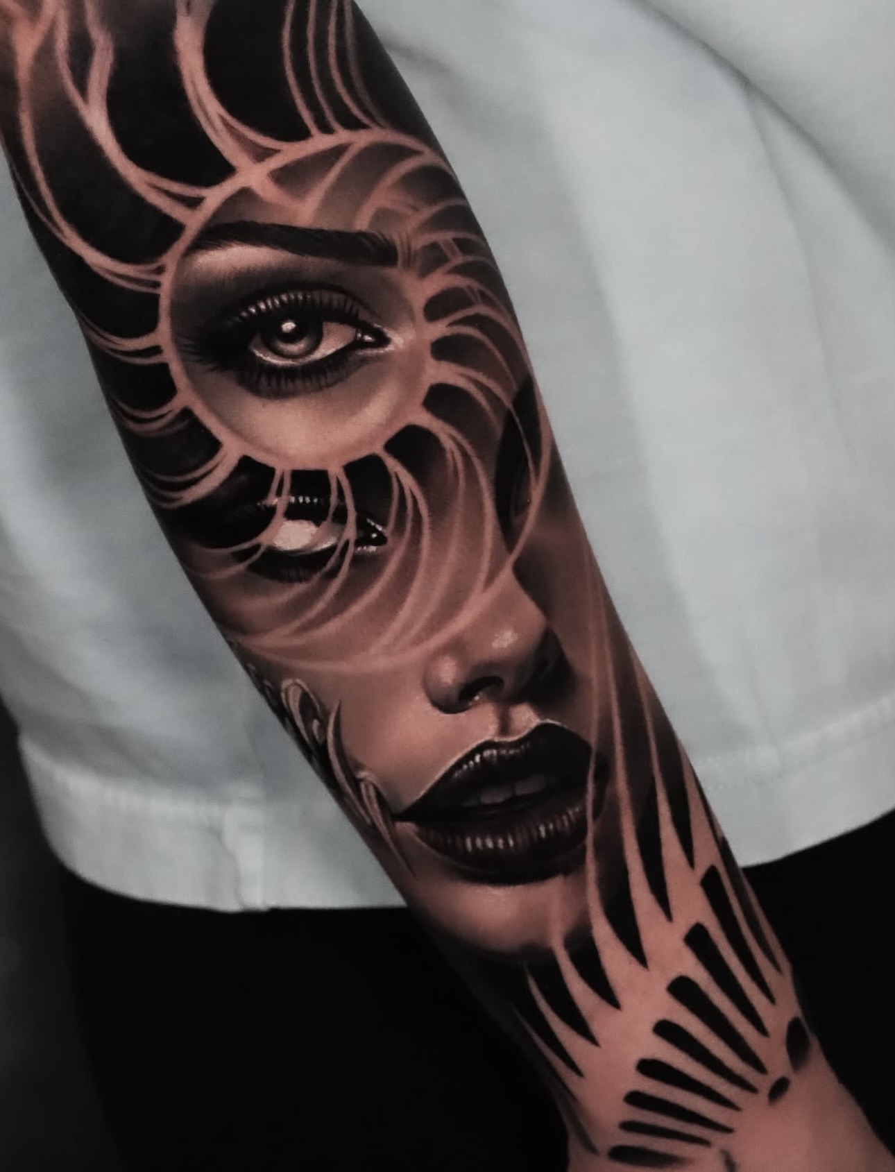 Tattoo by @notrobsusername — realism, dark_realism