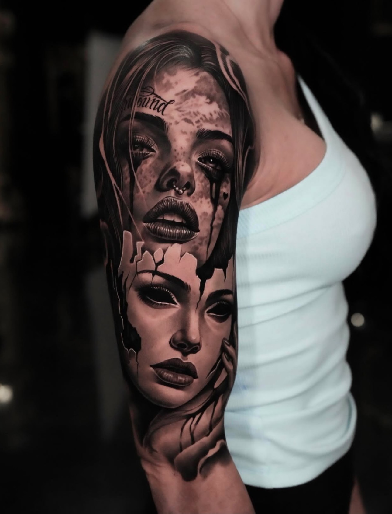Tattoo by @notrobsusername — realism, dark_realism
