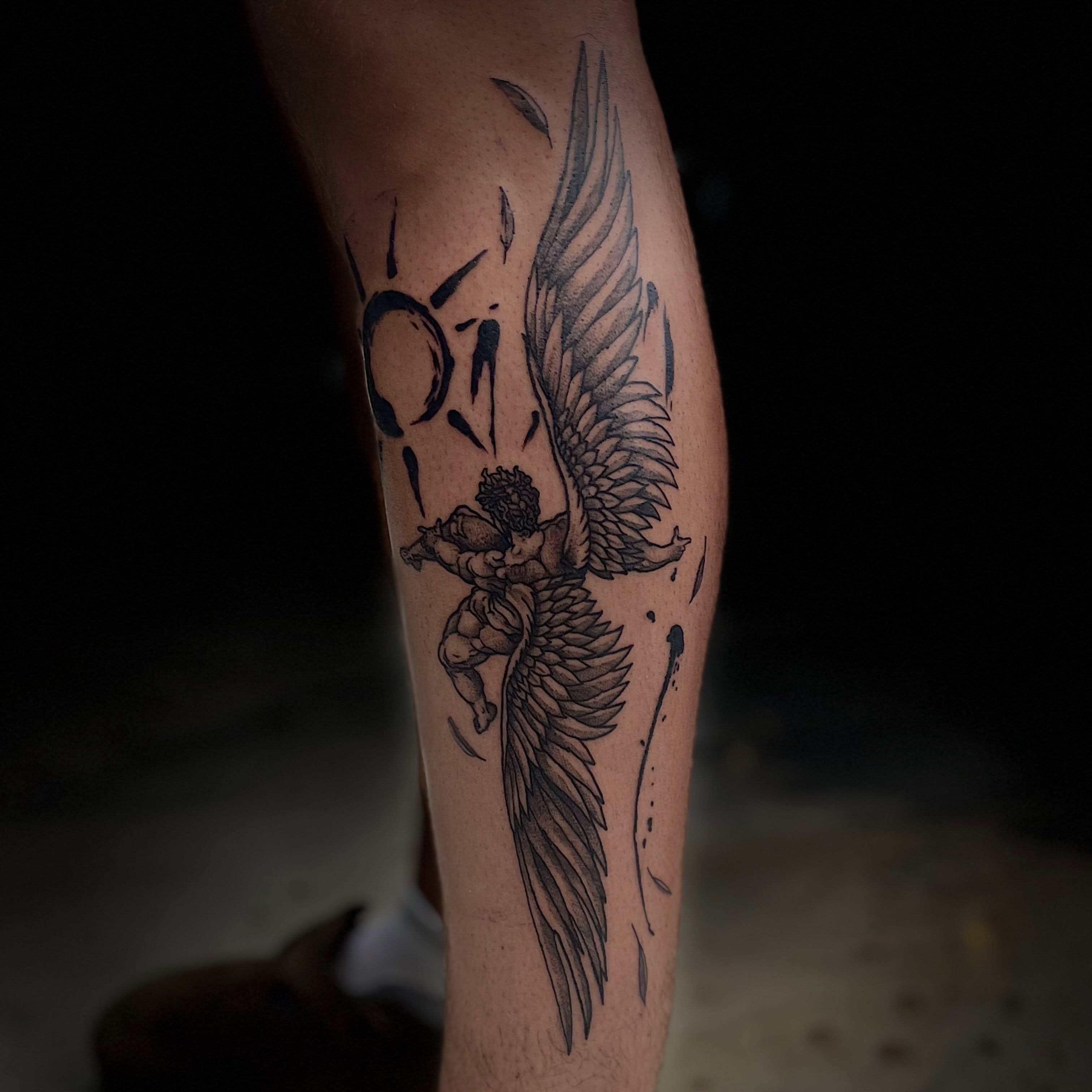 Tattoo by @ghost_world_studios — neo_traditional, black_and_grey