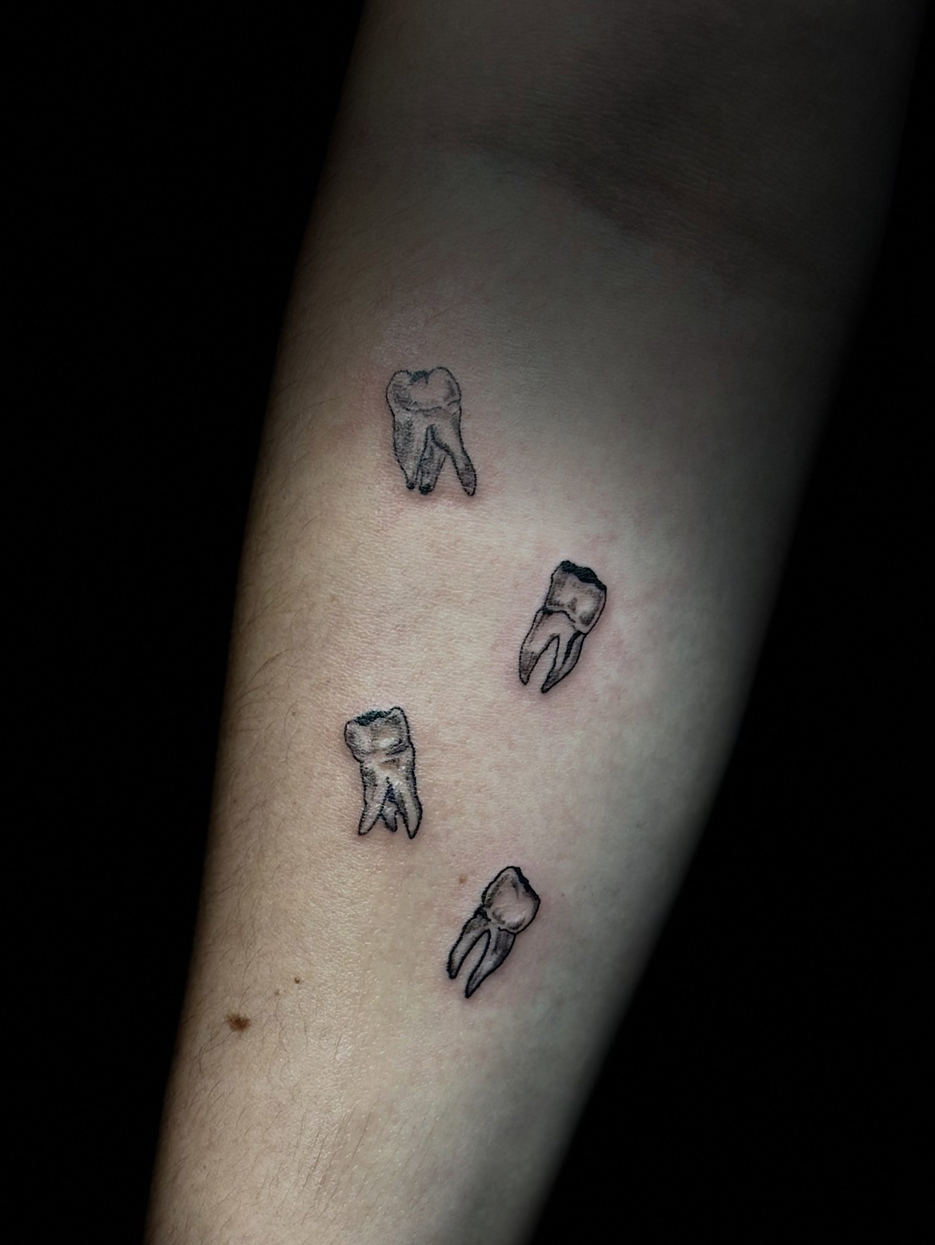 Tattoo by @fvcknart — black_and_grey
