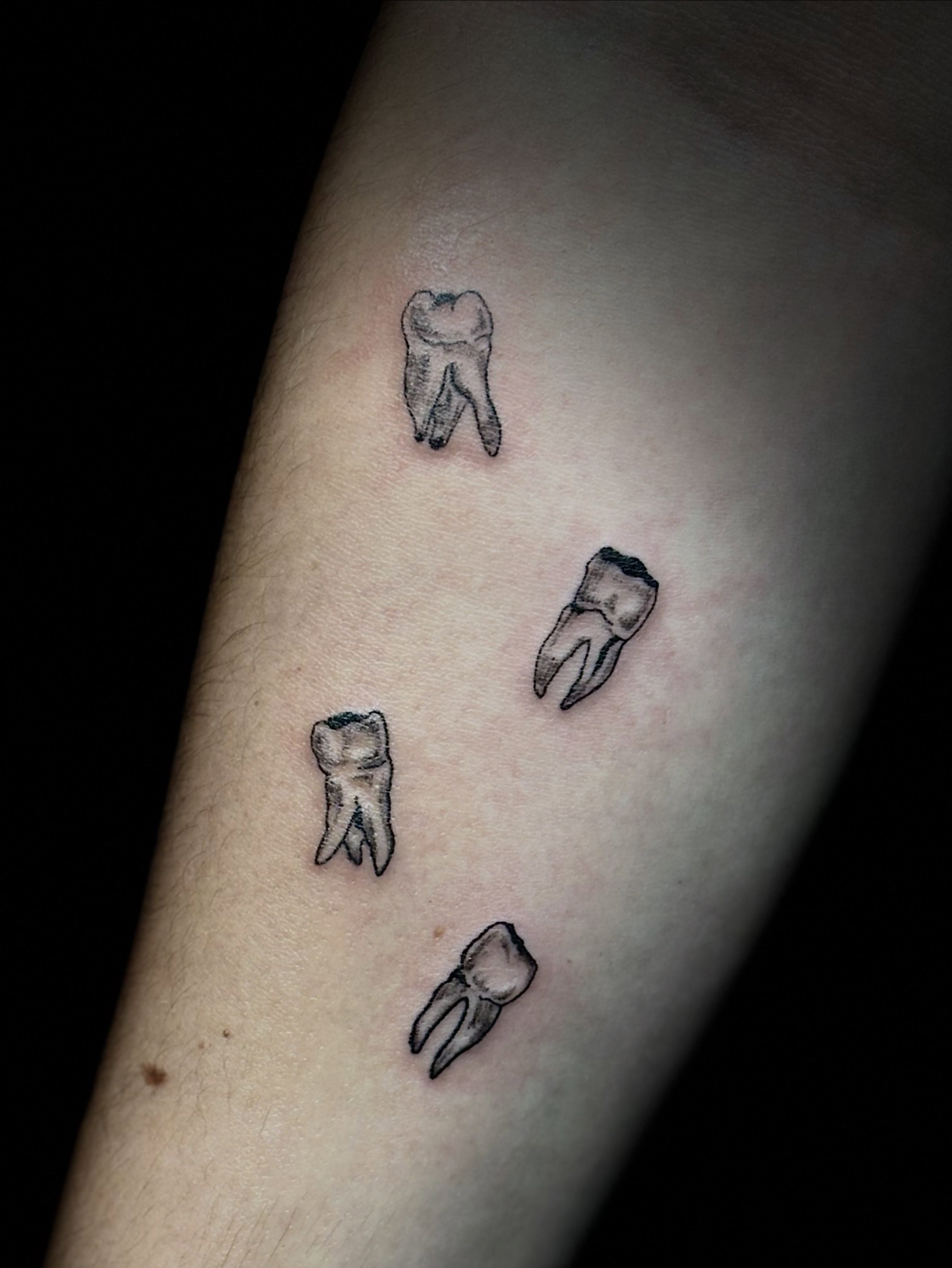 Tattoo by @fvcknart — black_and_grey