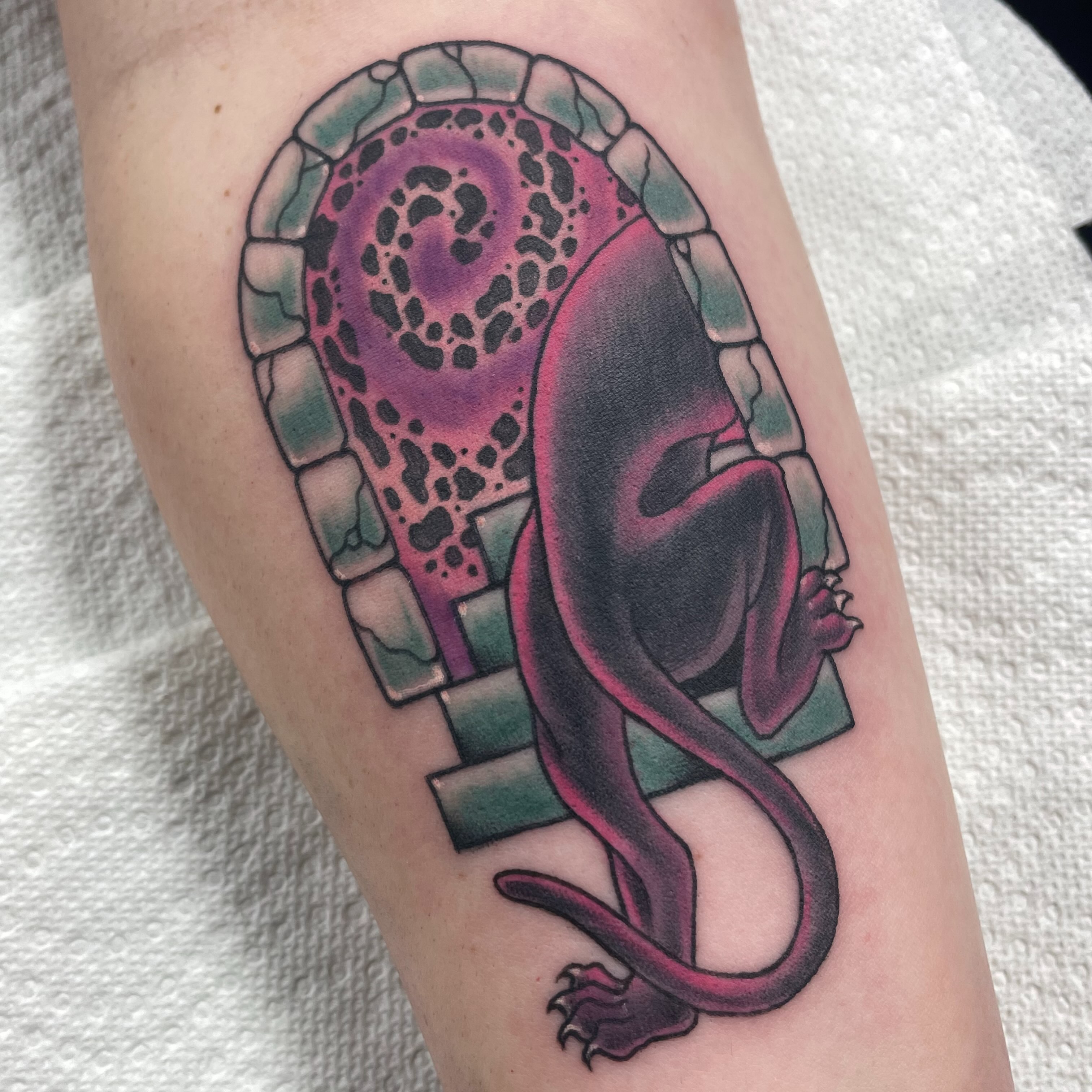 Tattoo by @ek_badboy — dotwork, realism