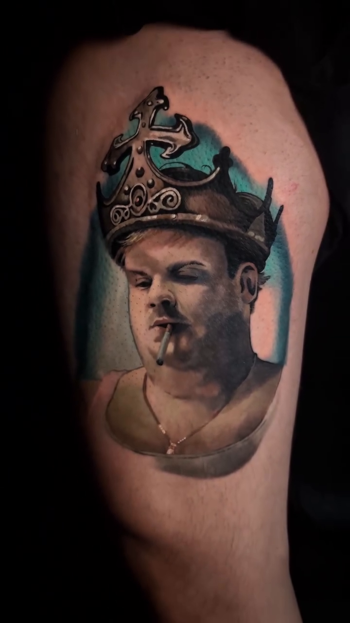 Tattoo by @lyndonkorcala — realism, black_and_grey