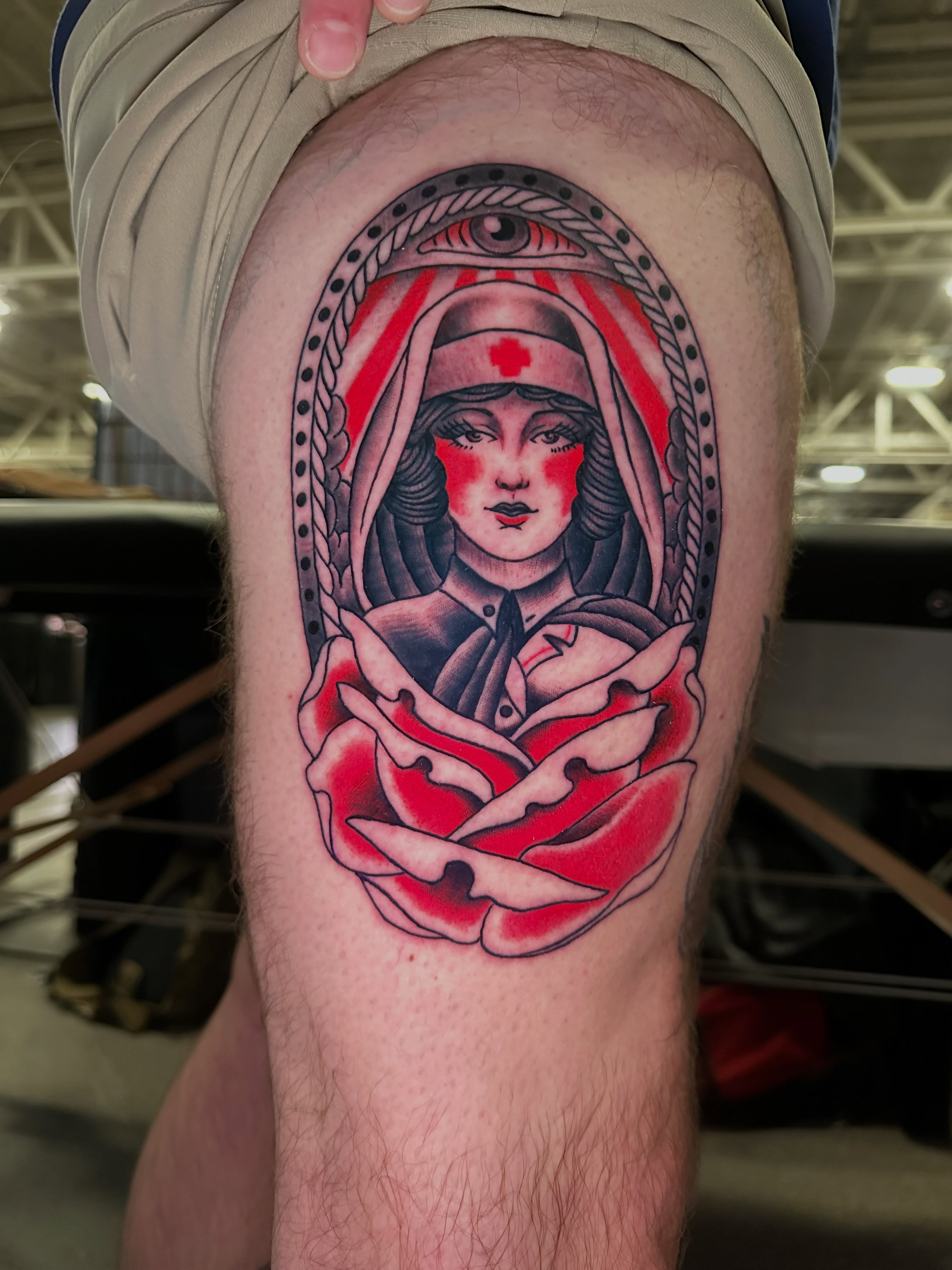 Tattoo by @josh_kirkpatrick_tattoo — american_traditional, realism