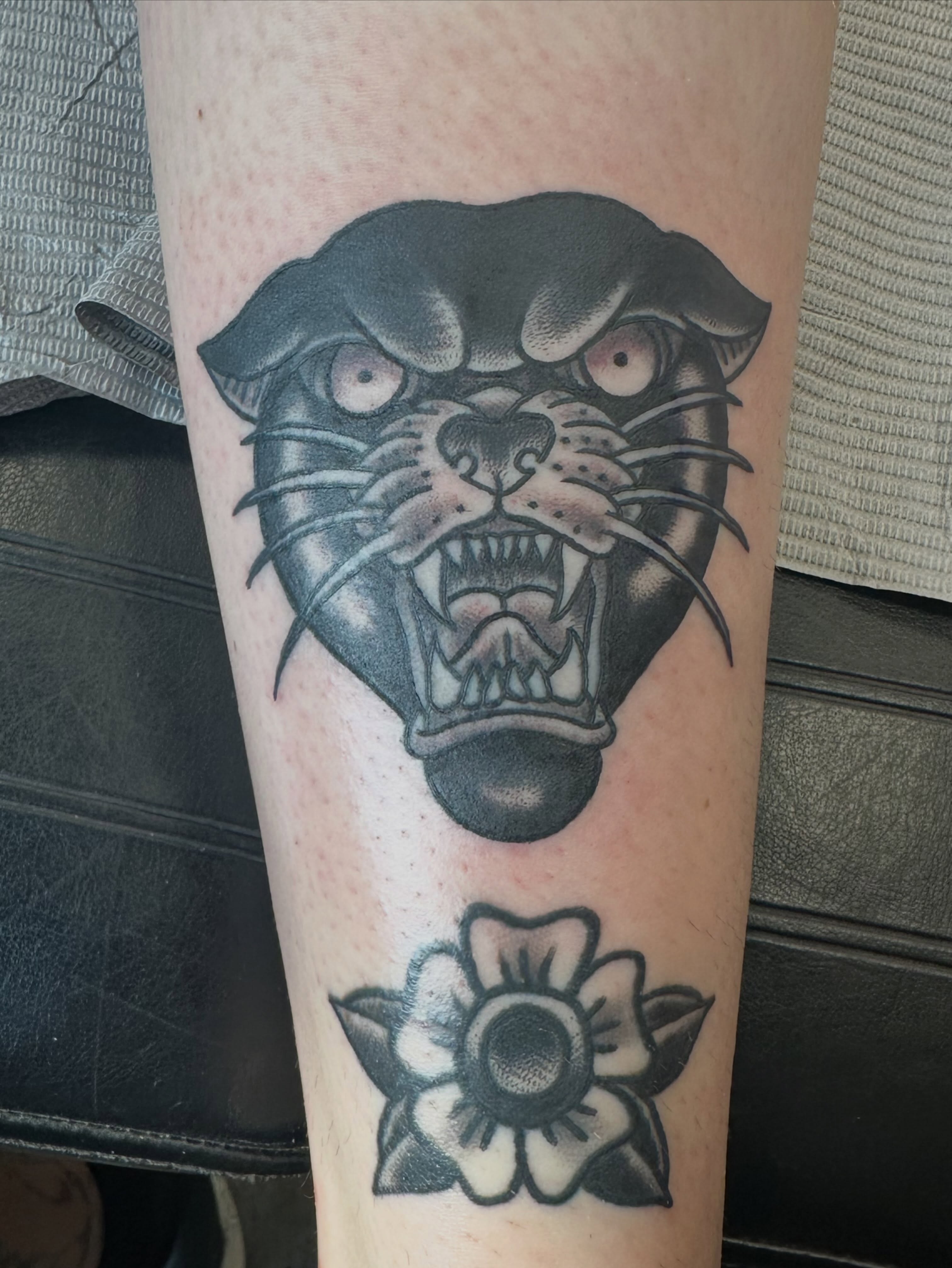 Tattoo by @shady_smith — black_and_grey