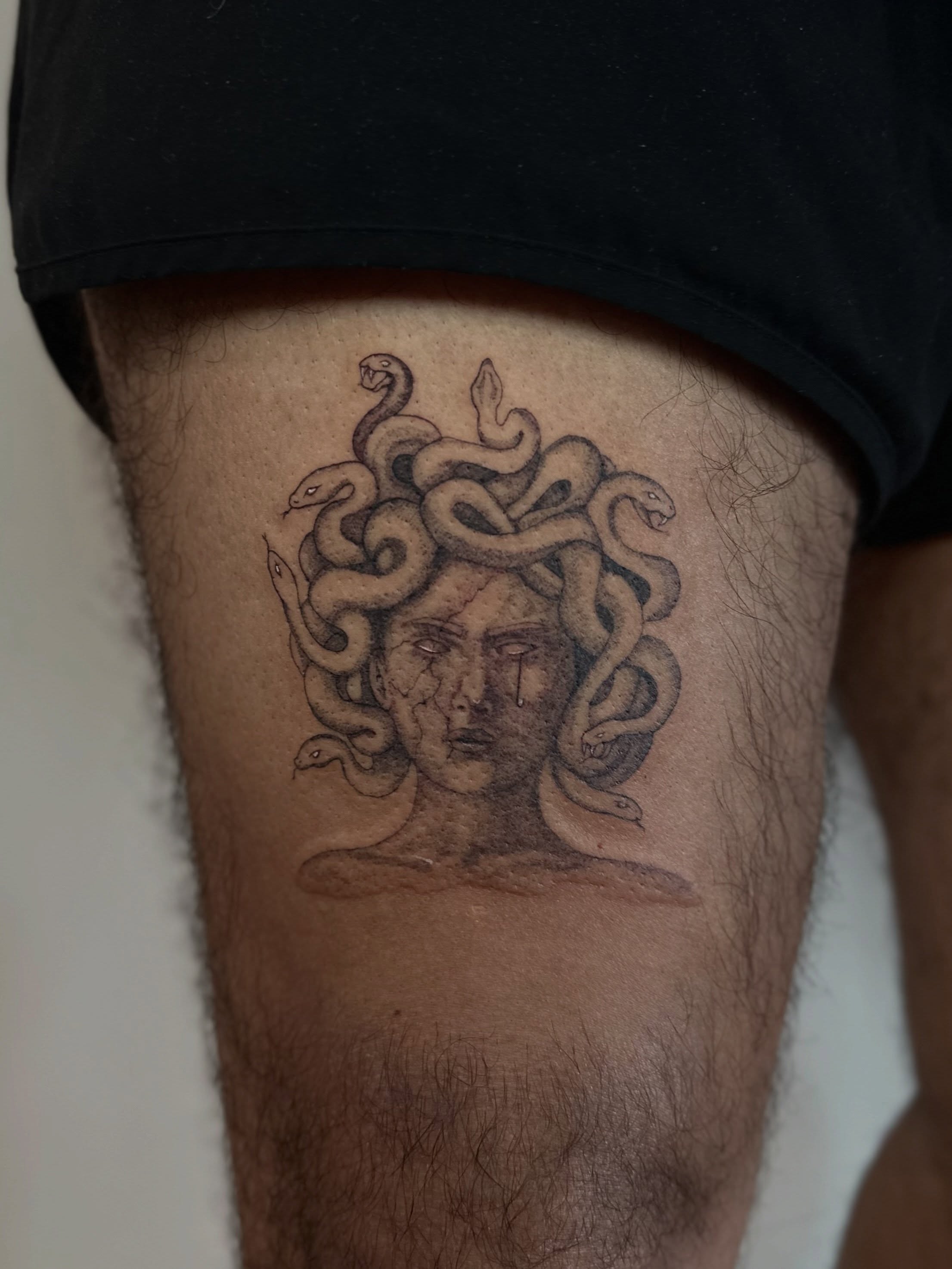 Tattoo by @ander.tattoos — black_and_grey