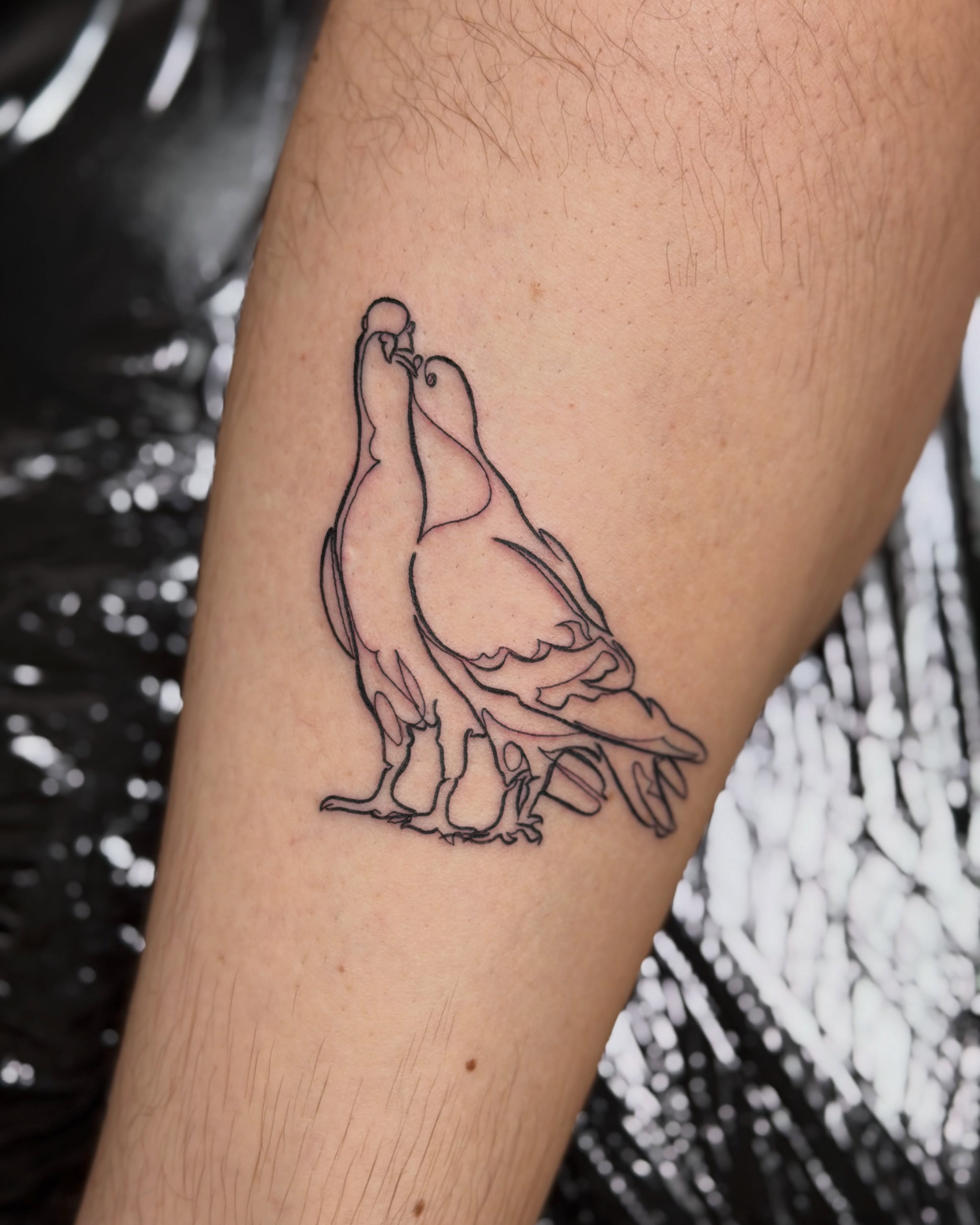 Tattoo by @wellgoodmate__ — minimalist, black_and_grey