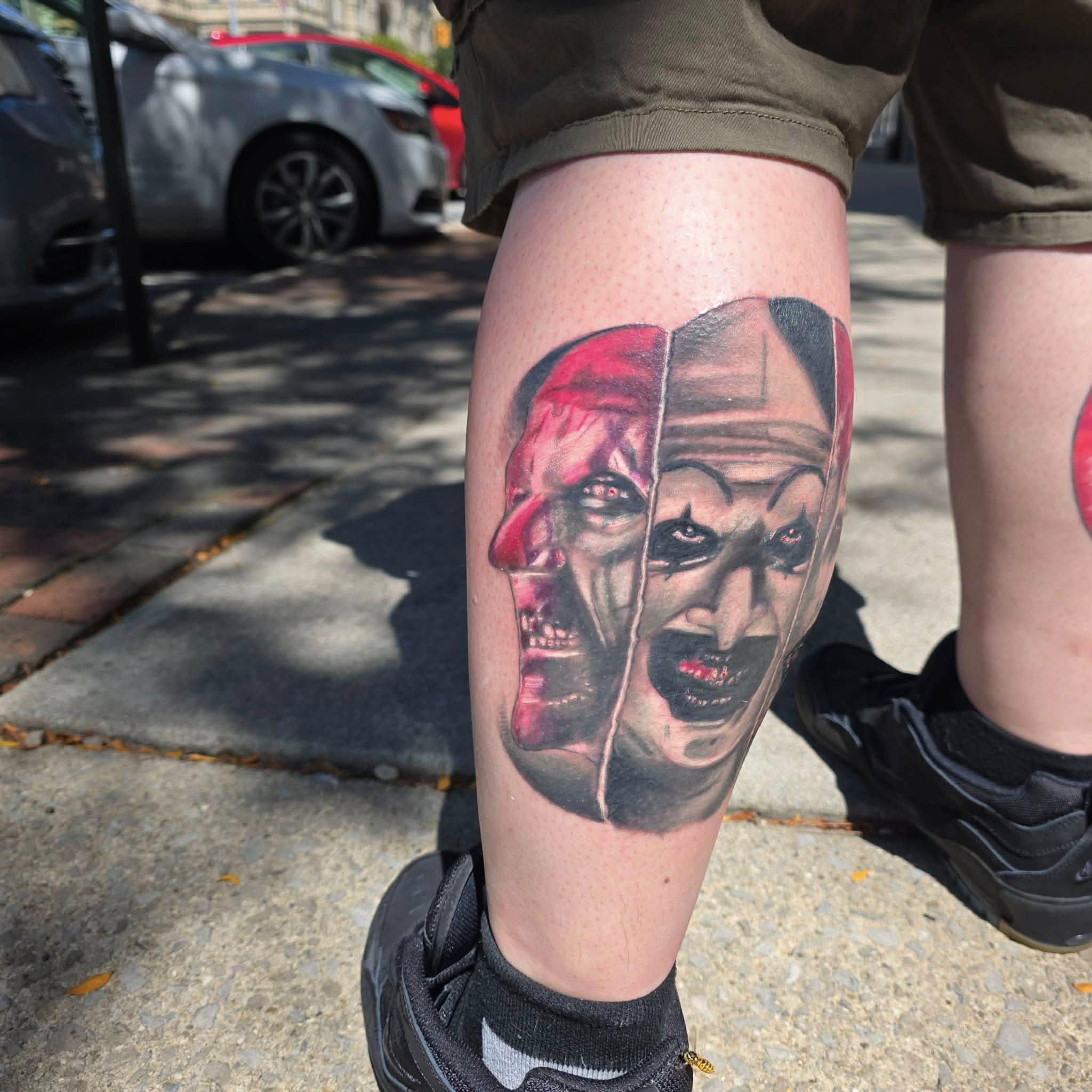 Tattoo by @tattoosby_jim — realism, dark_realism