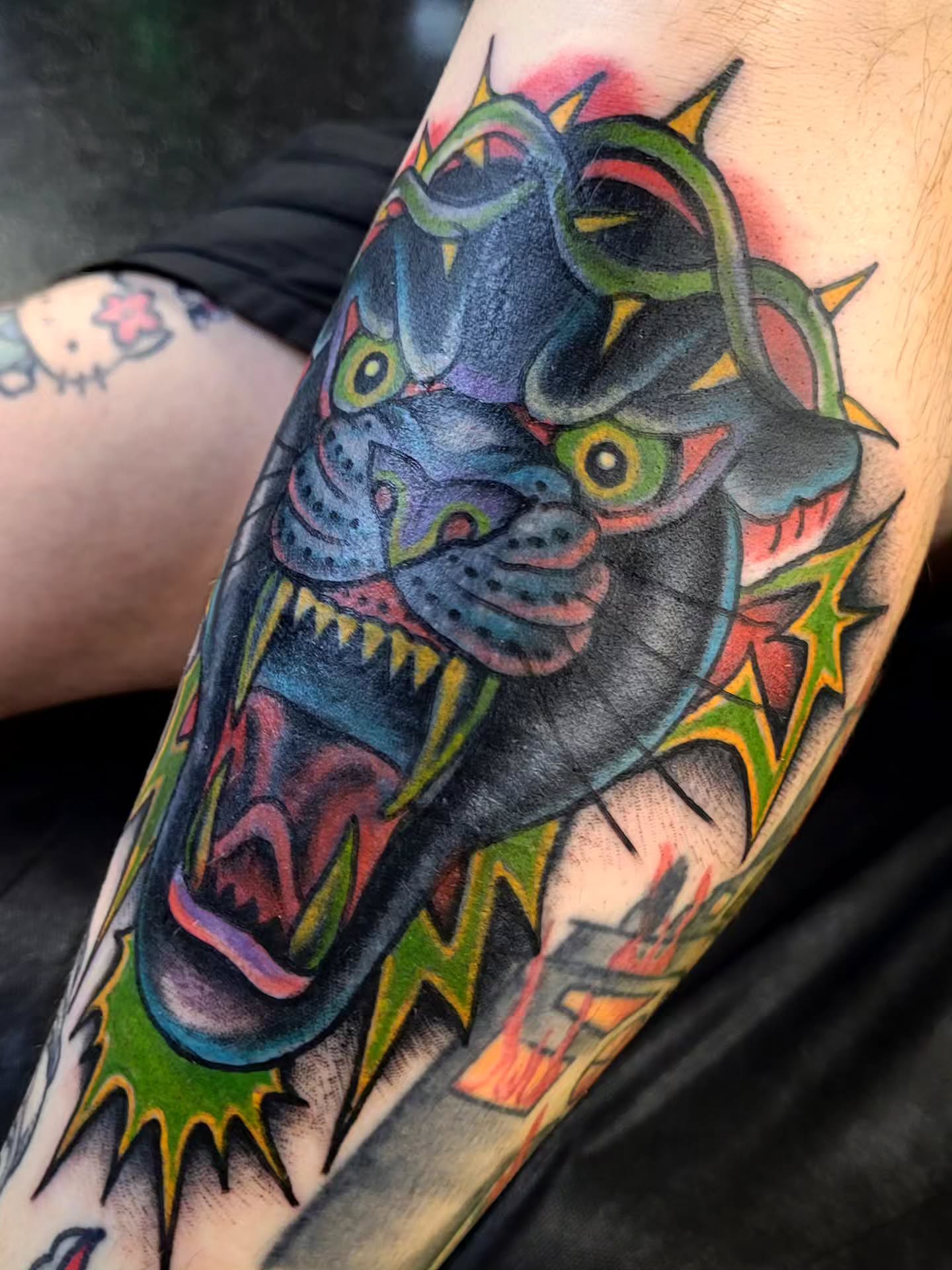 Tattoo by @werexwolf — american_traditional