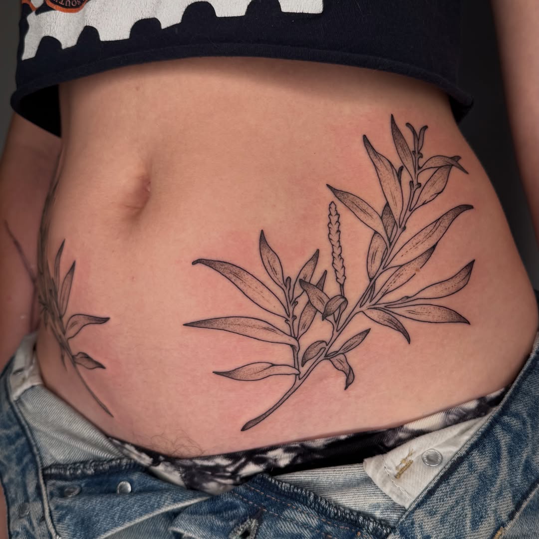 Tattoo by @juleghoul — black_and_grey