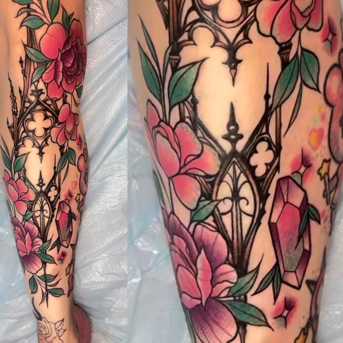 Tattoo by @angeltiburona — neo_traditional, ornamental