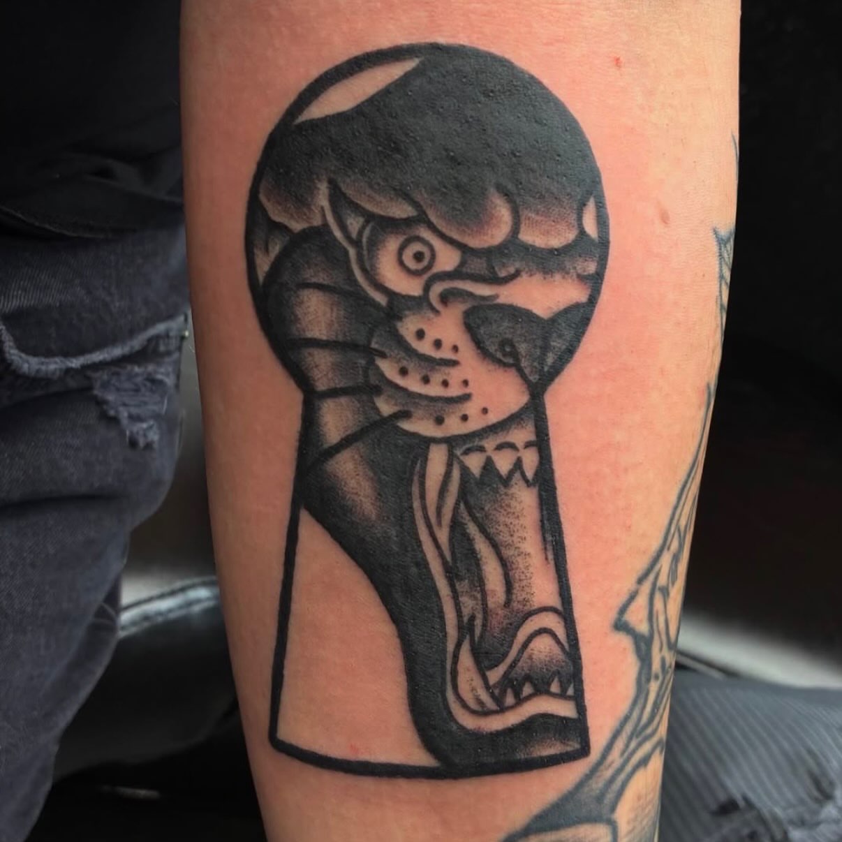 Tattoo by @angeltiburona — black_and_grey