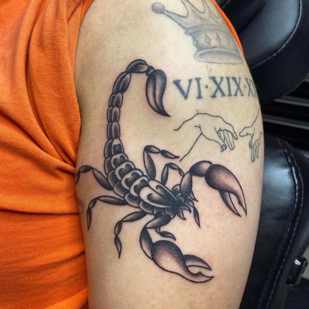 Tattoo by @angeltiburona — black_and_grey