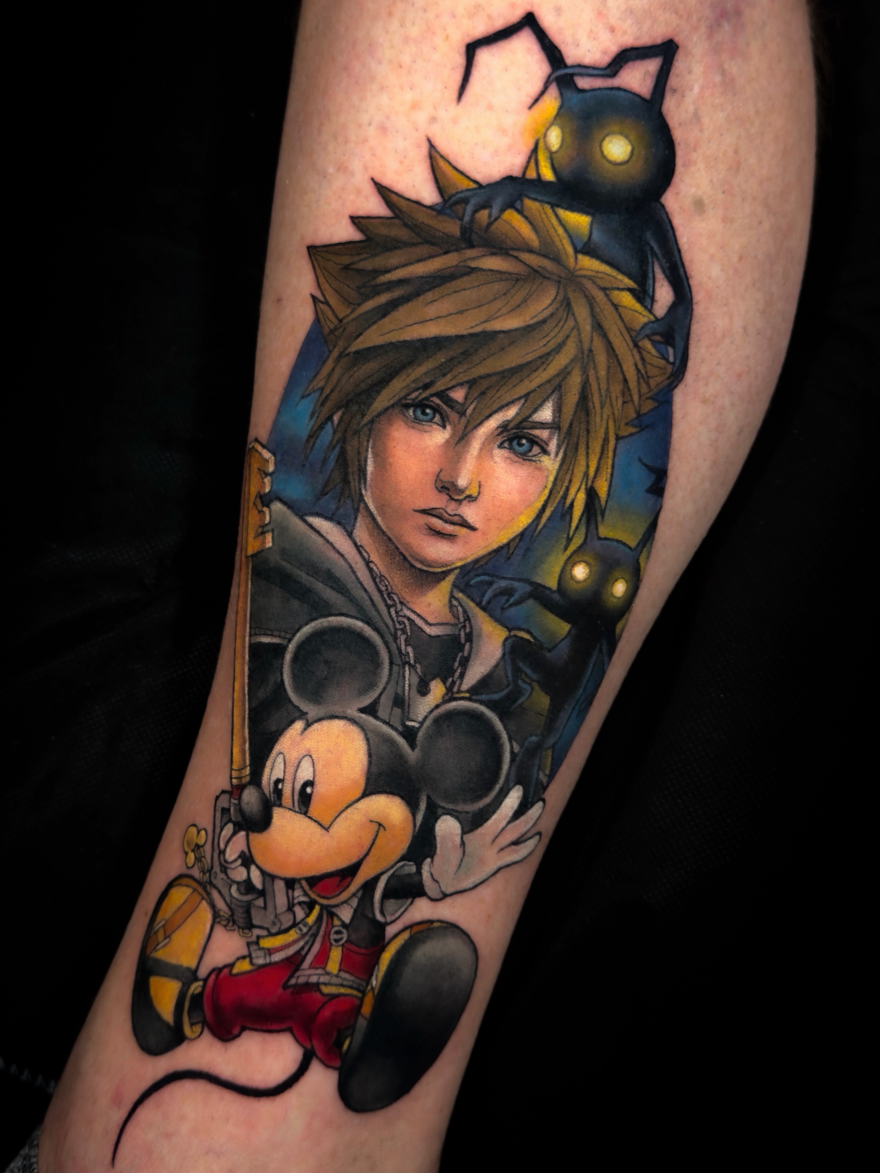 Tattoo by @meeksart — realism, anime