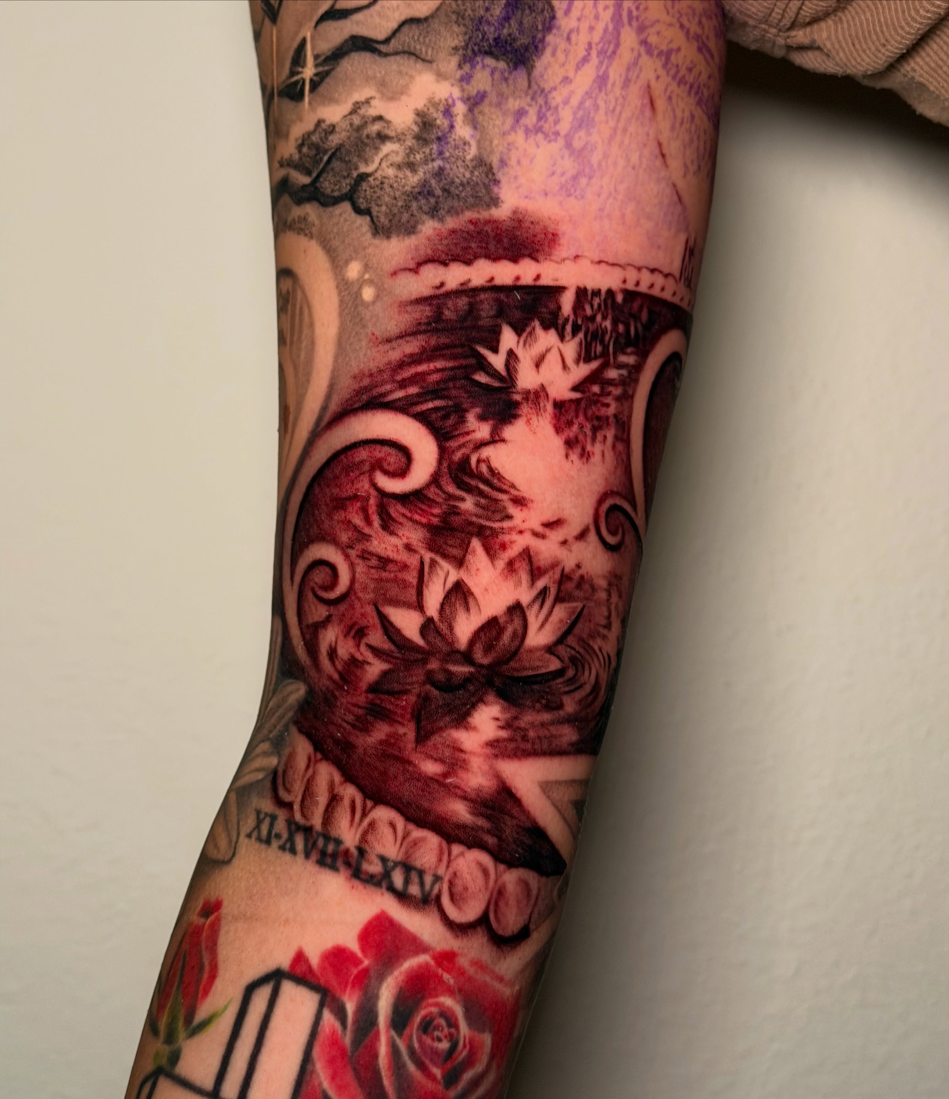 Tattoo by @inkedbykiki — realism, dotwork