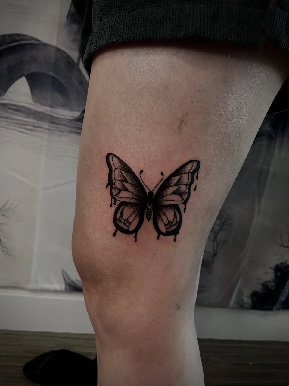 Tattoo by @redtideink — black_and_grey