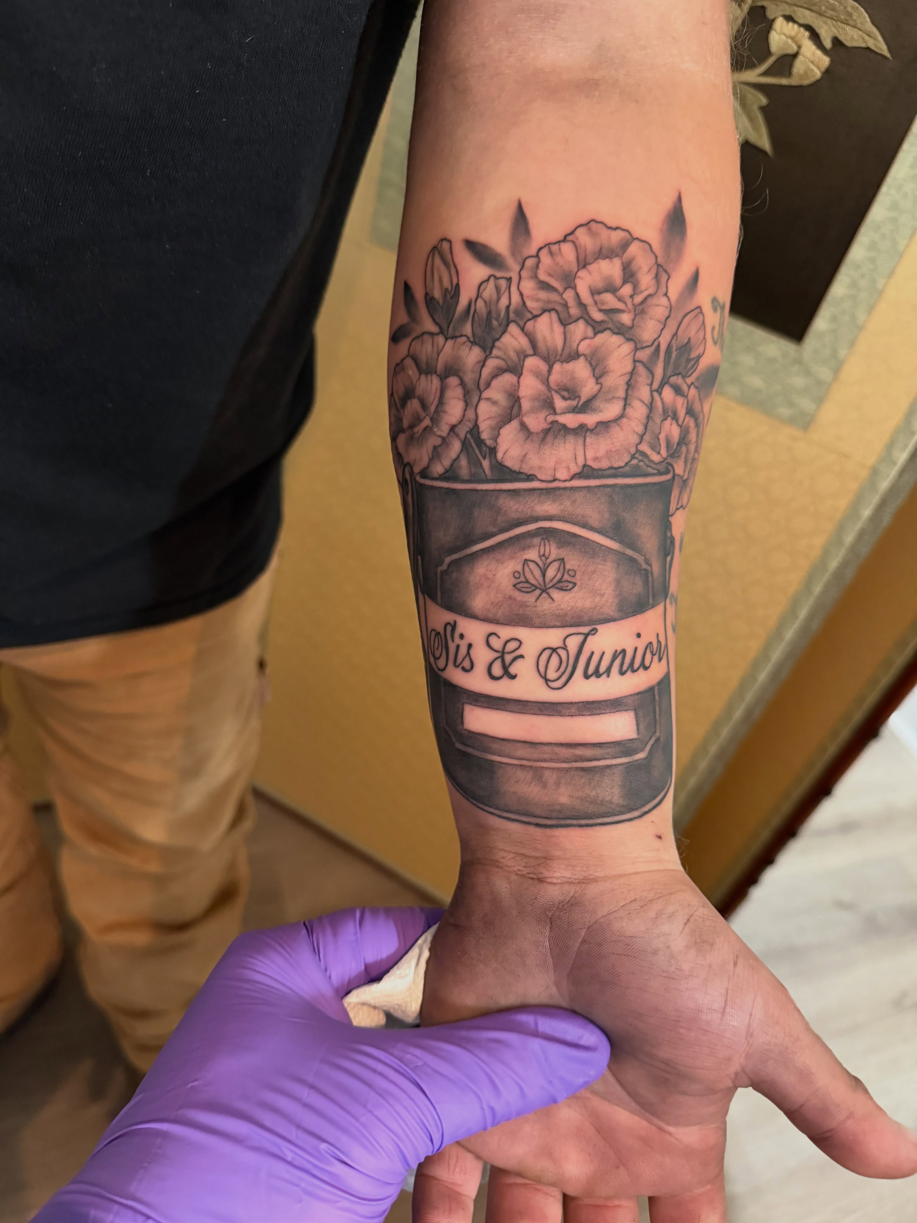 Tattoo by @tattoos_by_dustin — black_and_grey