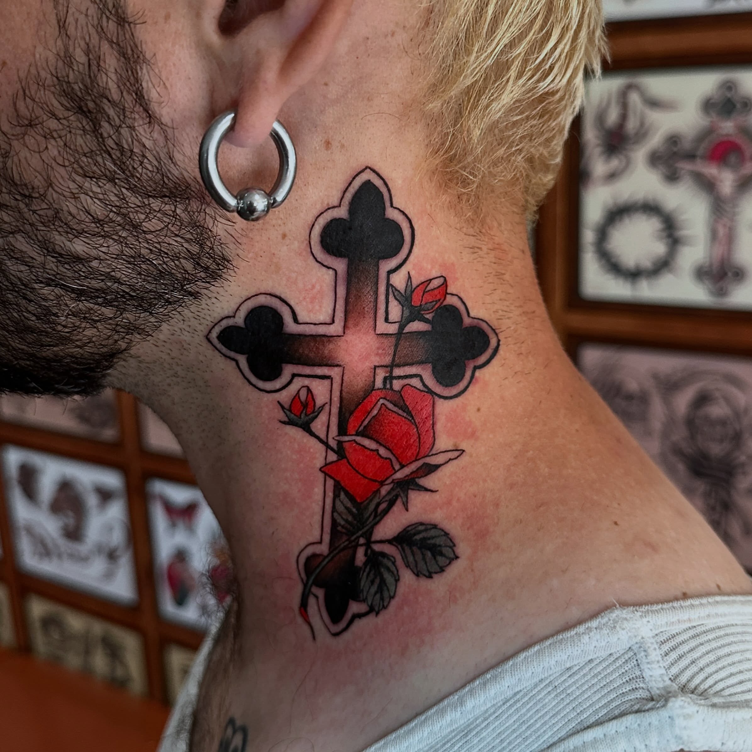 Tattoo by @samavitia — american_traditional, realism