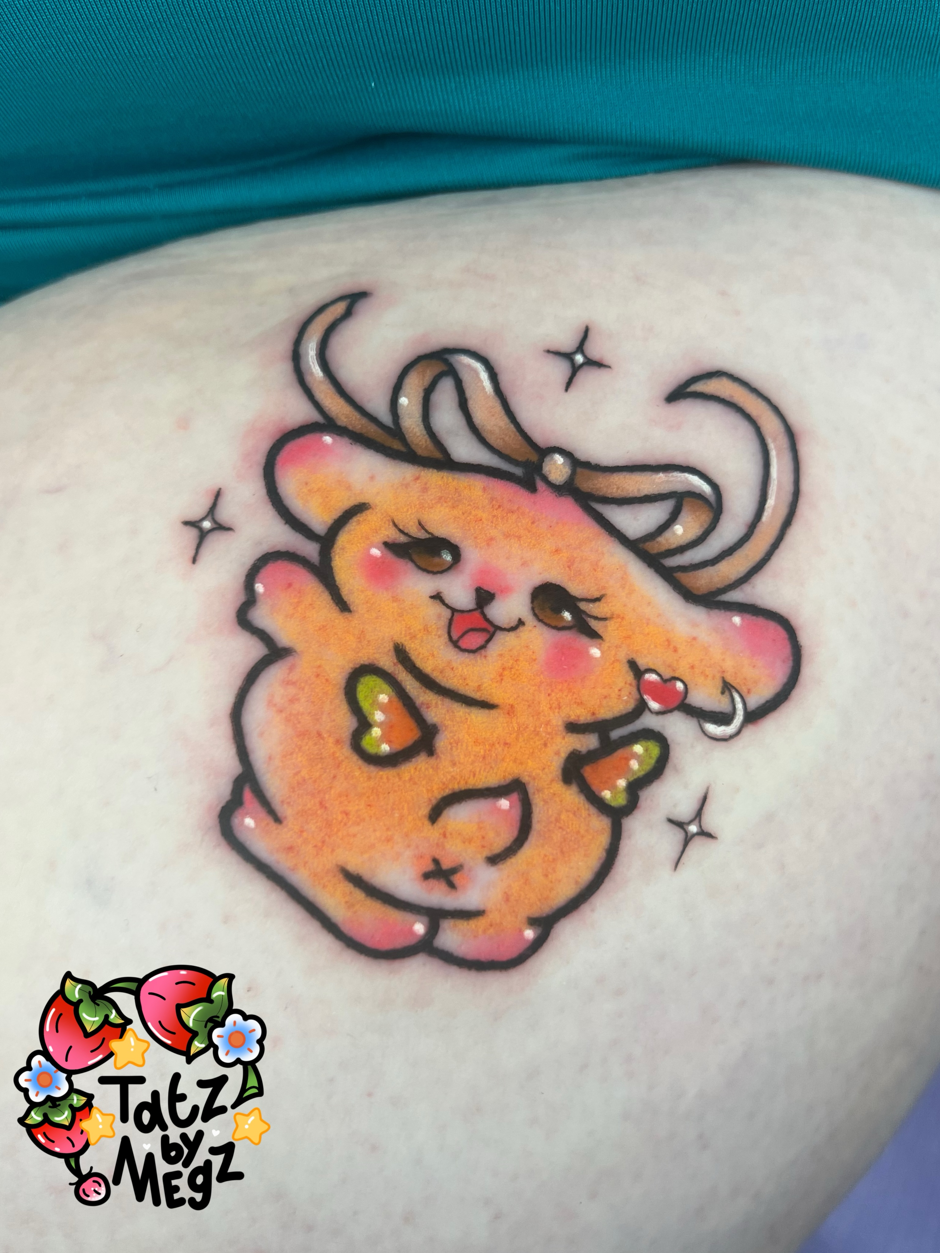 Tattoo by @tatzbymegz β new_school, watercolor