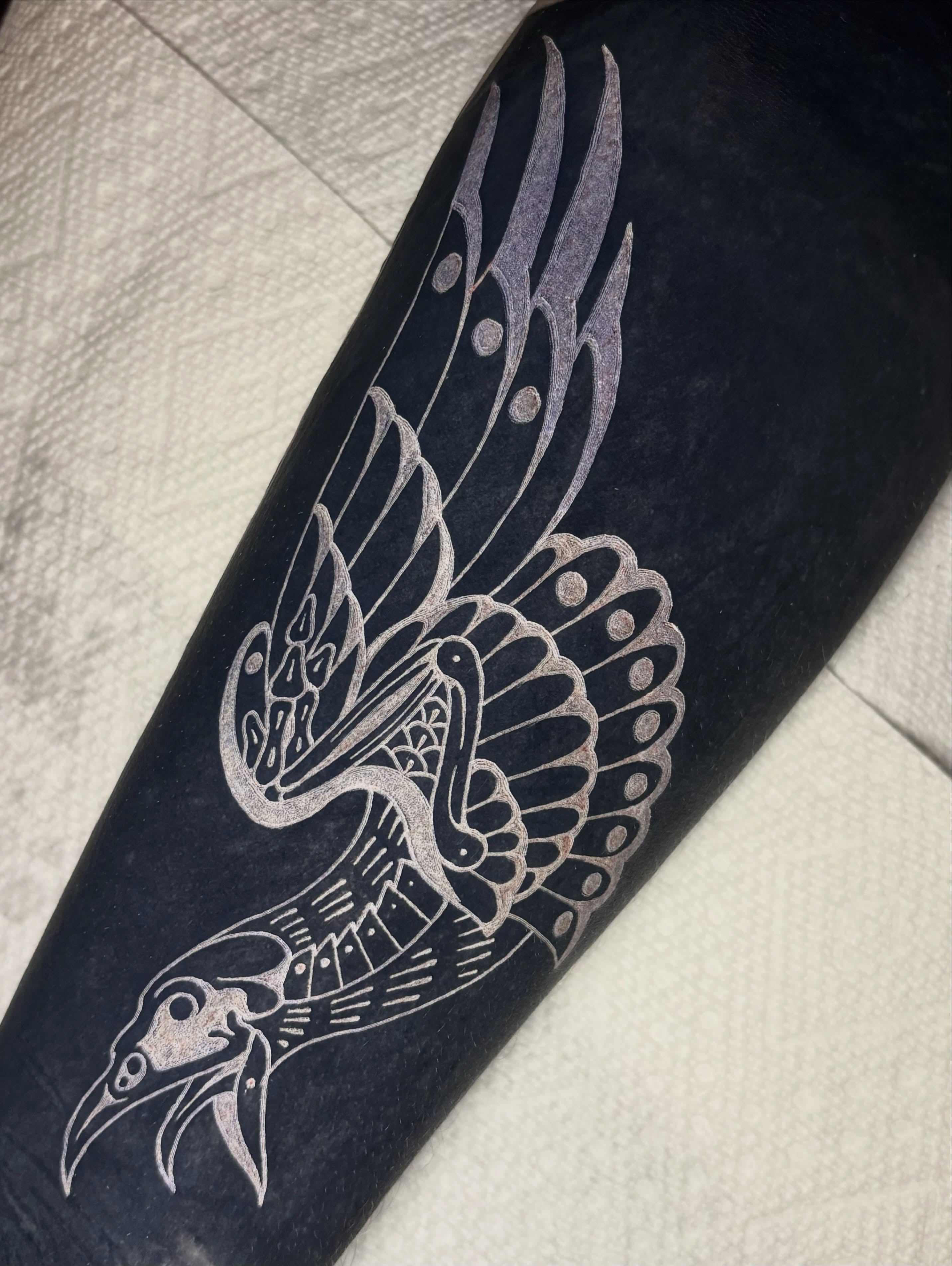 Tattoo by @thebbgoat — black_and_grey