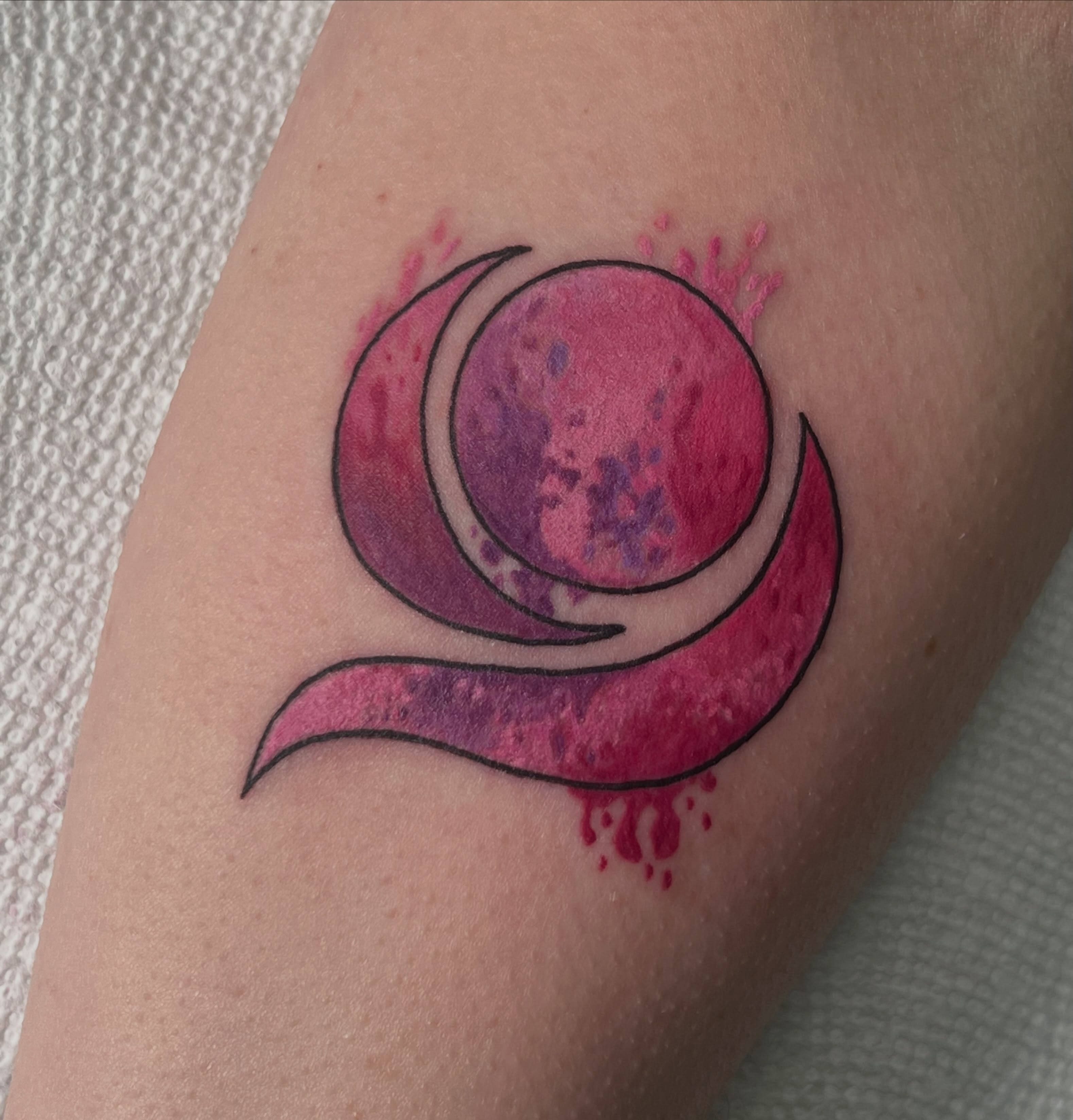 Tattoo by @shani.tattoo — watercolor