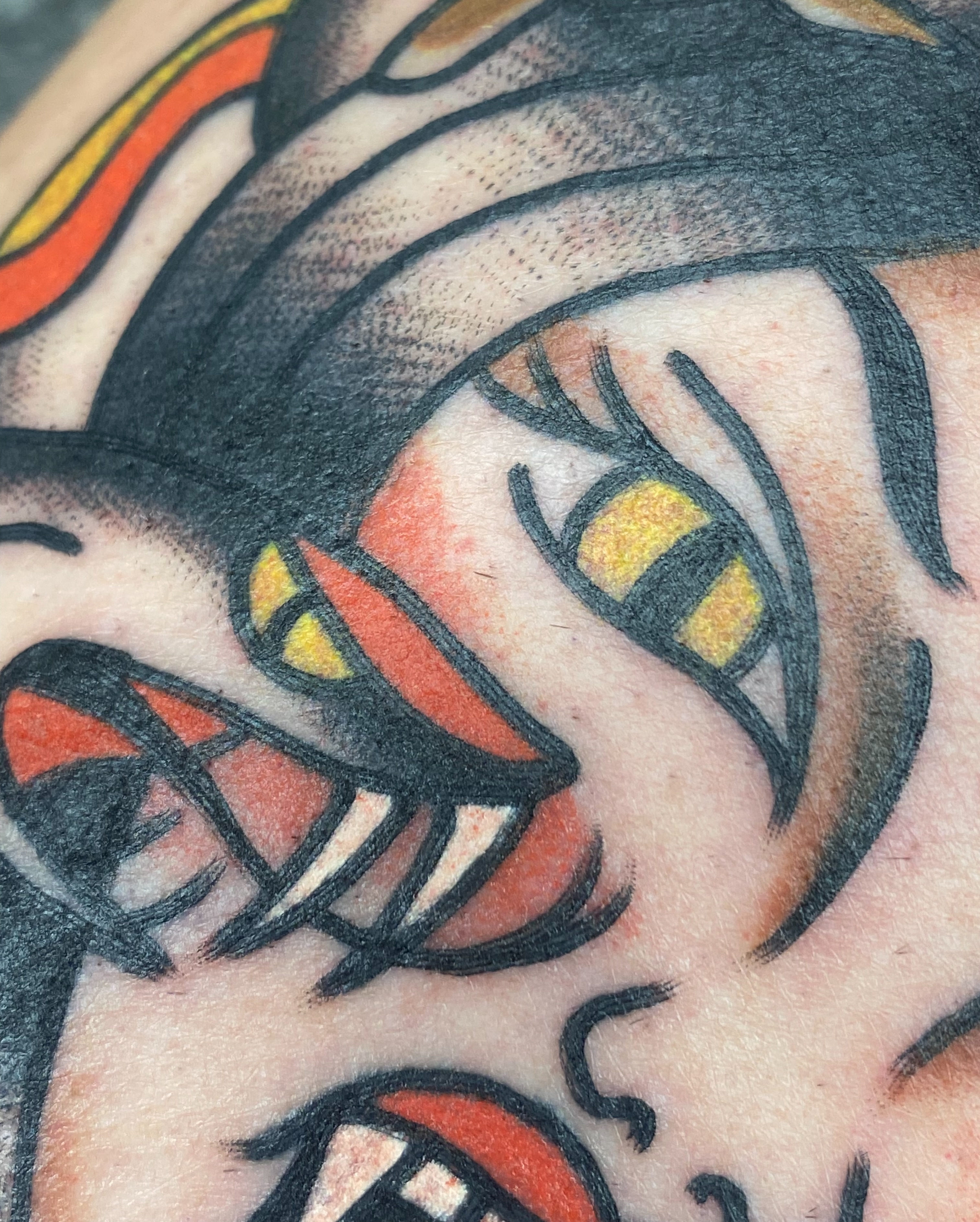 Tattoo by @sarahstabbies — anime