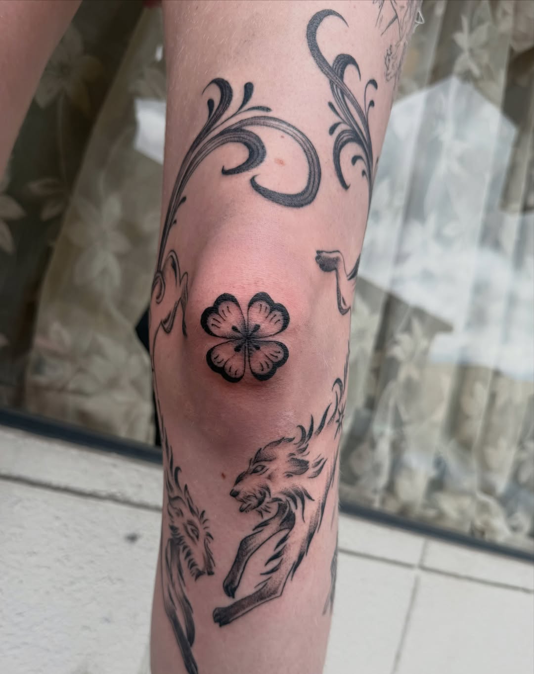 Tattoo by @elliemac.tattoos — black_and_grey