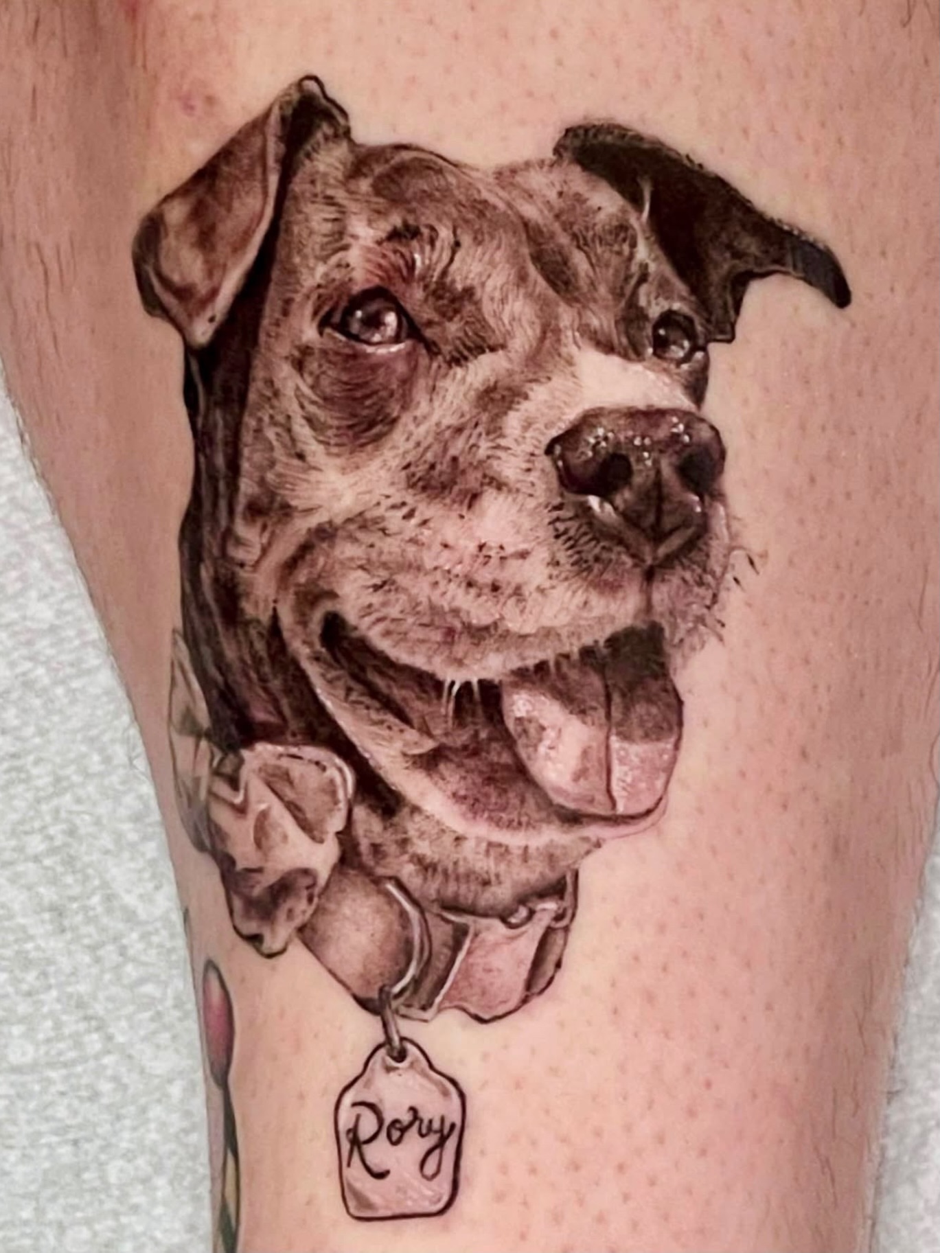 Tattoo by @cherryladyink — realism
