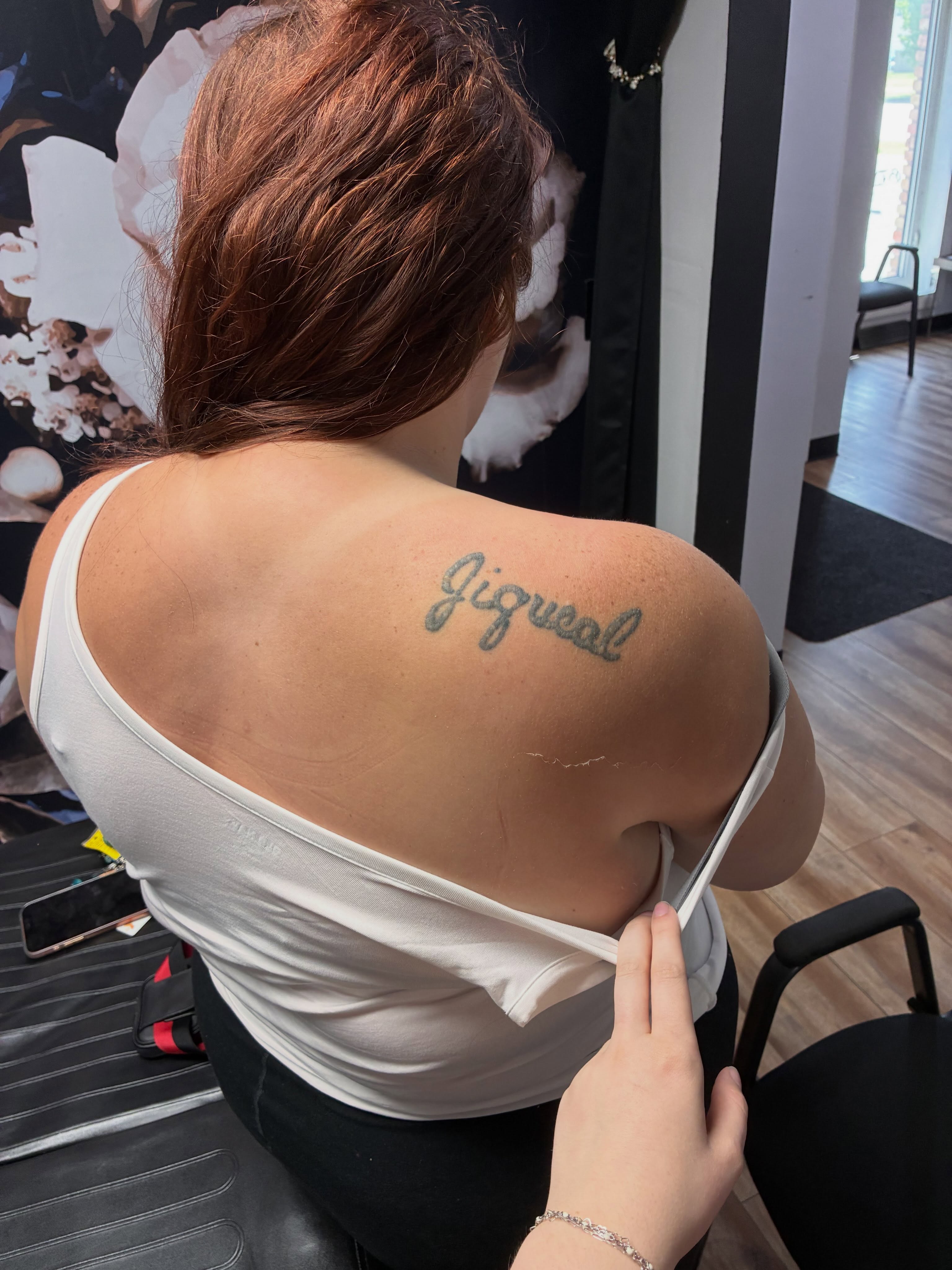 Tattoo by @tattoos.by.julie — lettering_script