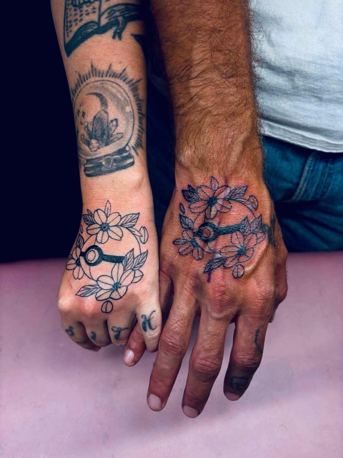 Tattoo by @batty_girl_tats — black_and_grey