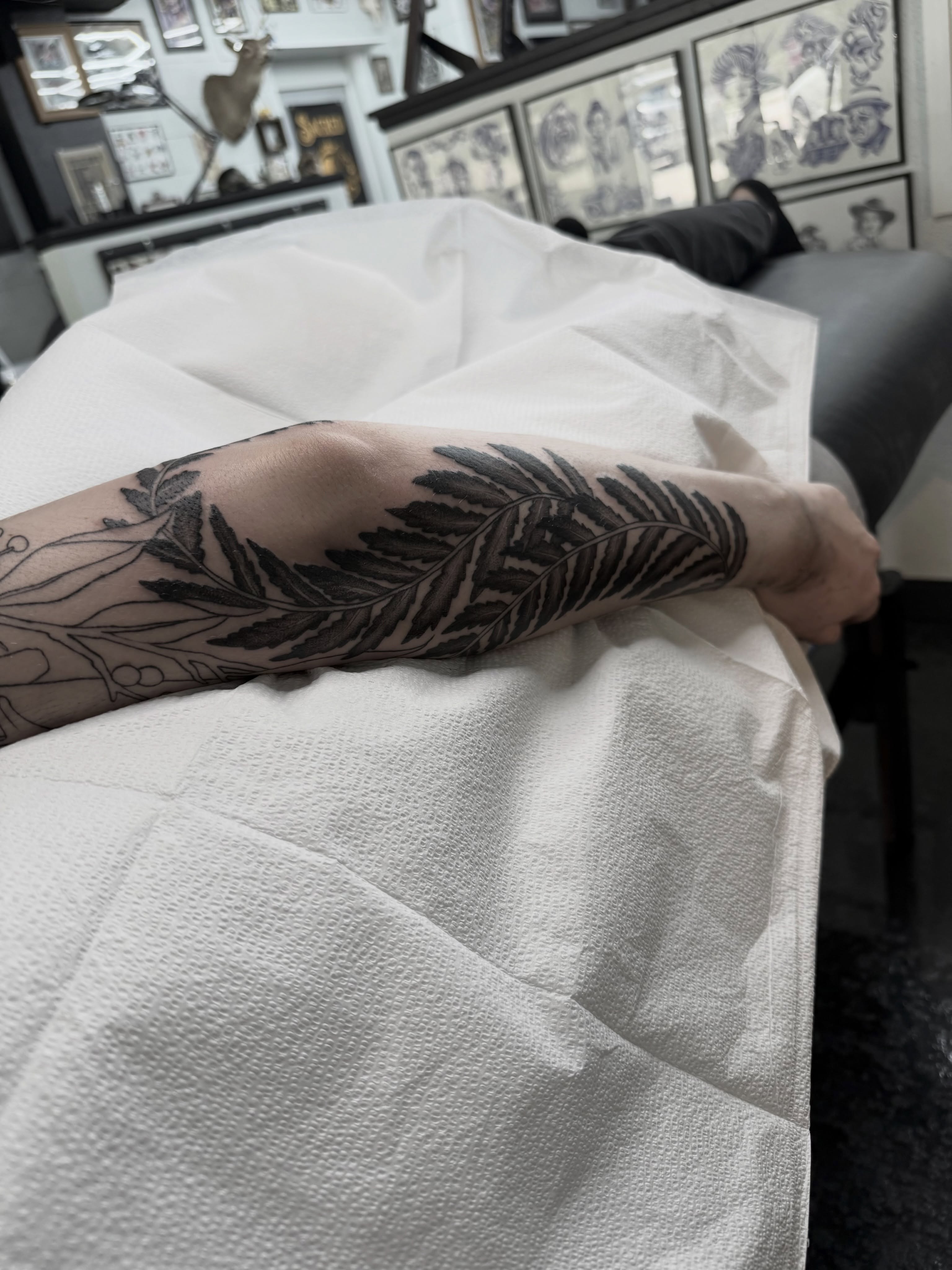 Tattoo by @joe_webbytattoos — black_and_grey