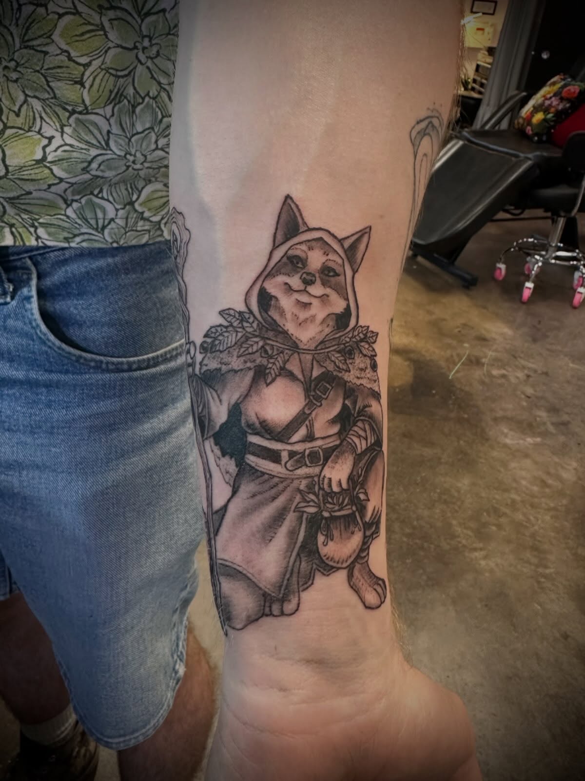 Tattoo by @chrisgraytattoos — black_and_grey
