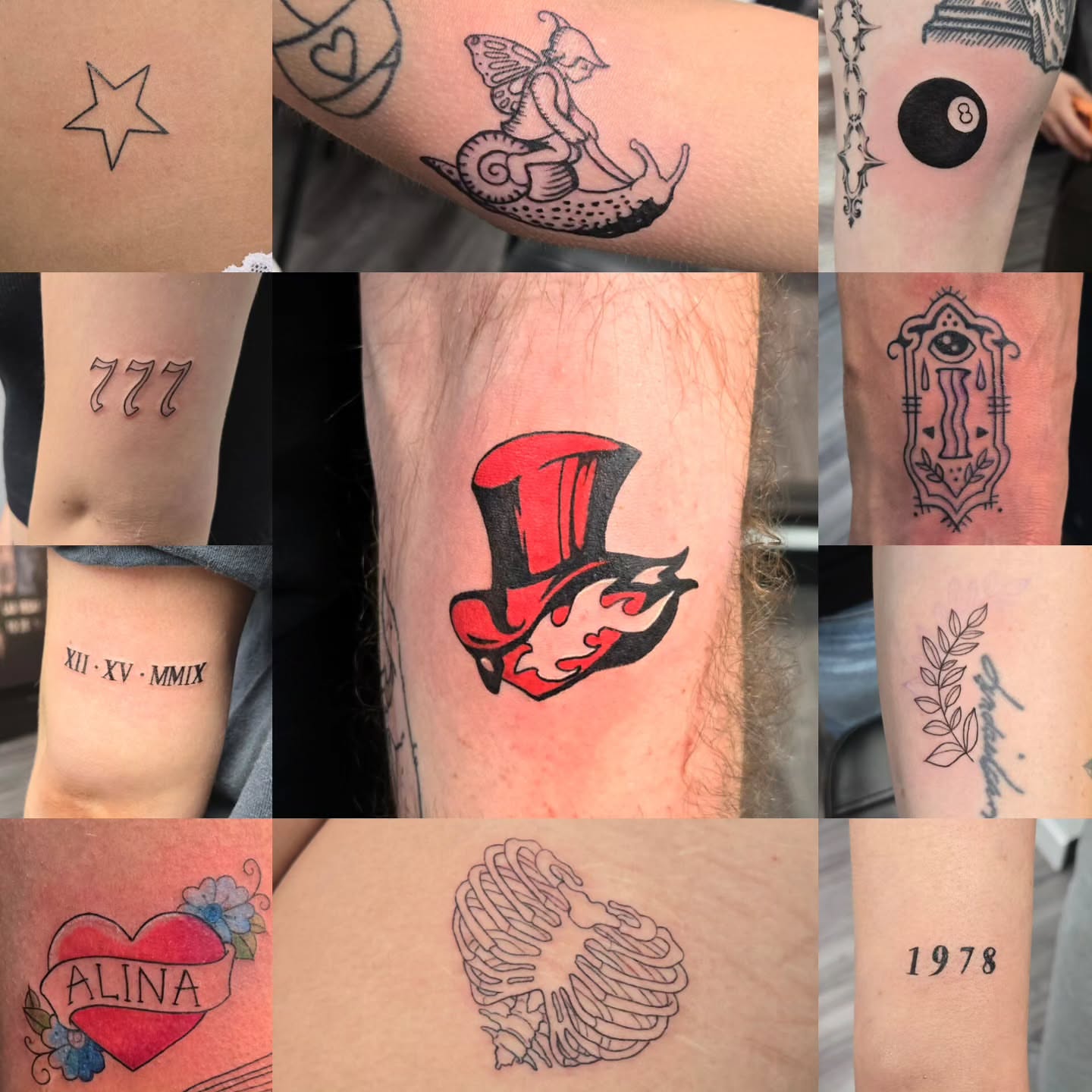 Tattoo by @redpandameg β black_and_grey