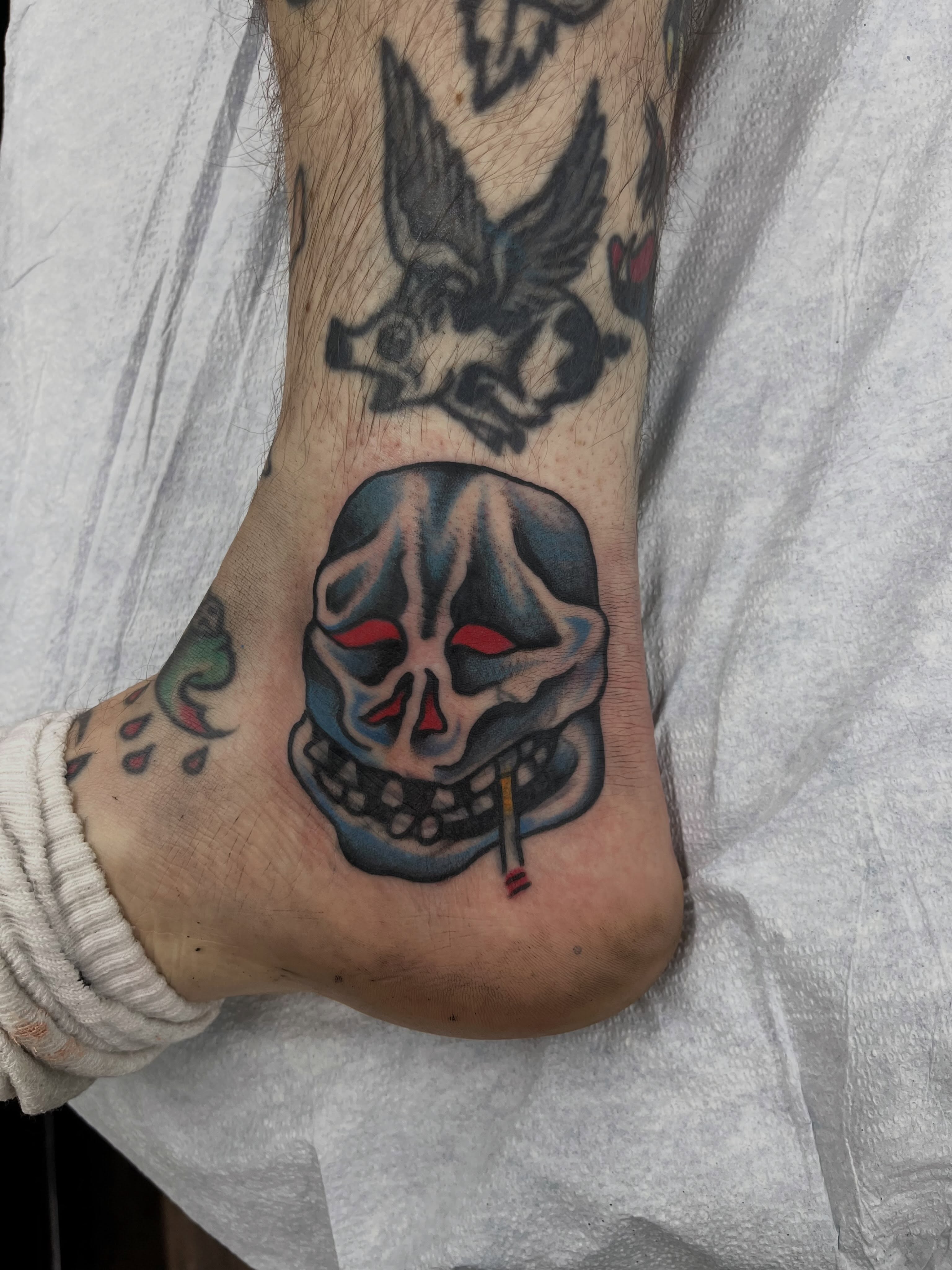 Tattoo by @diamonddavetats — american_traditional