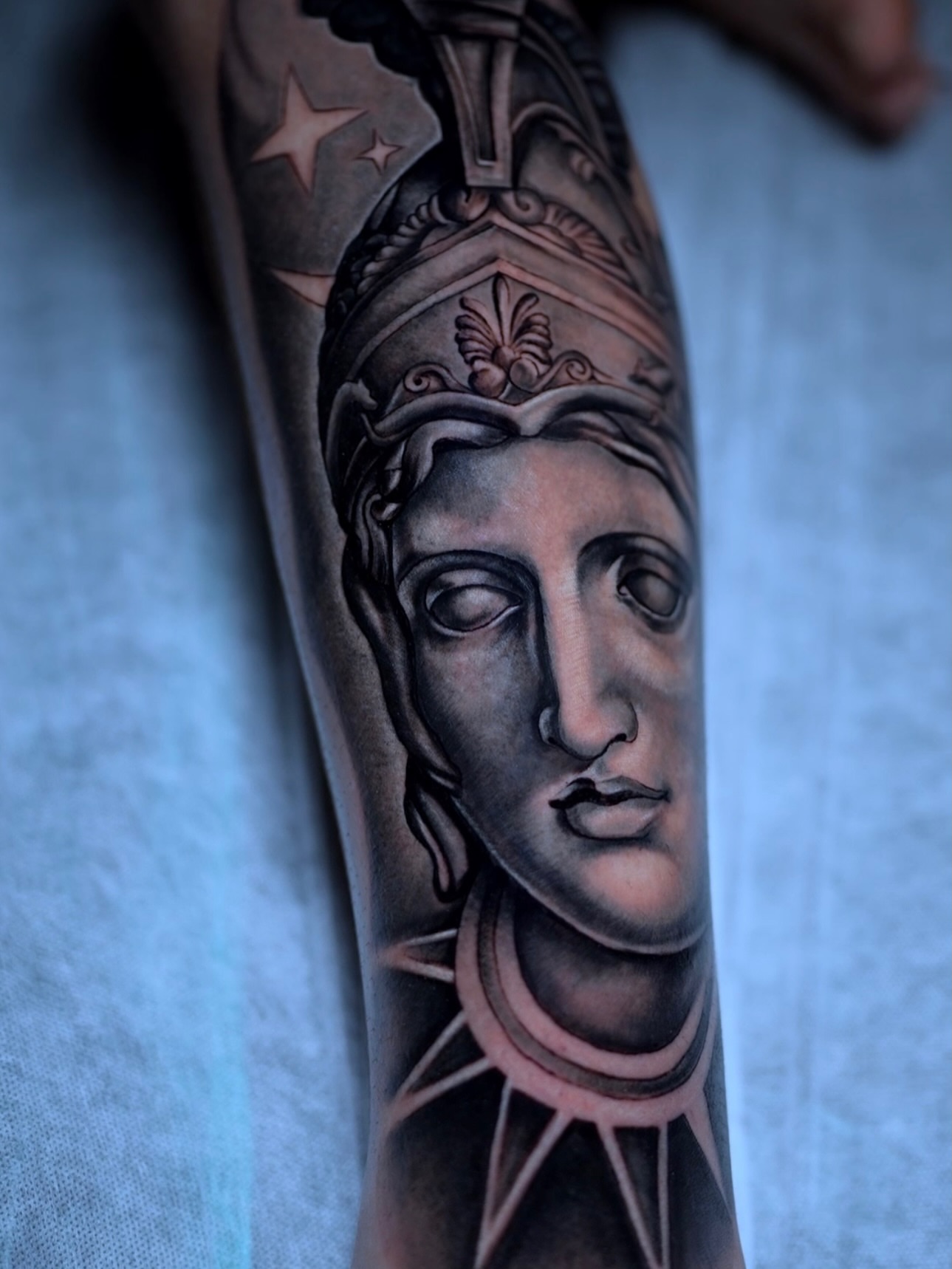 Tattoo by @eduardoart_indigo — realism, black_and_grey