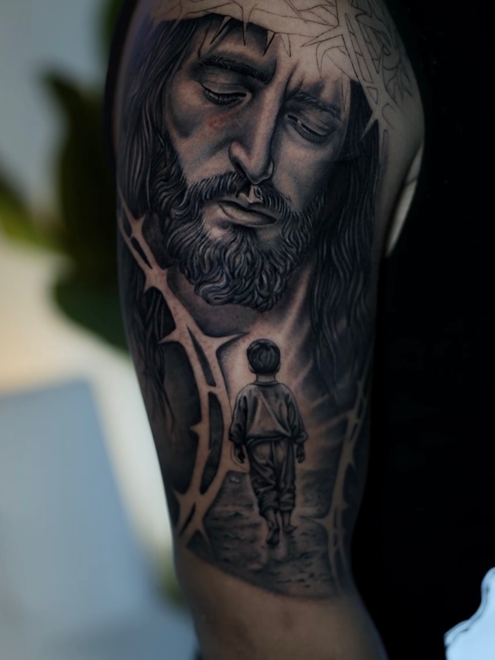 Tattoo by @eduardoart_indigo — black_and_grey, realism