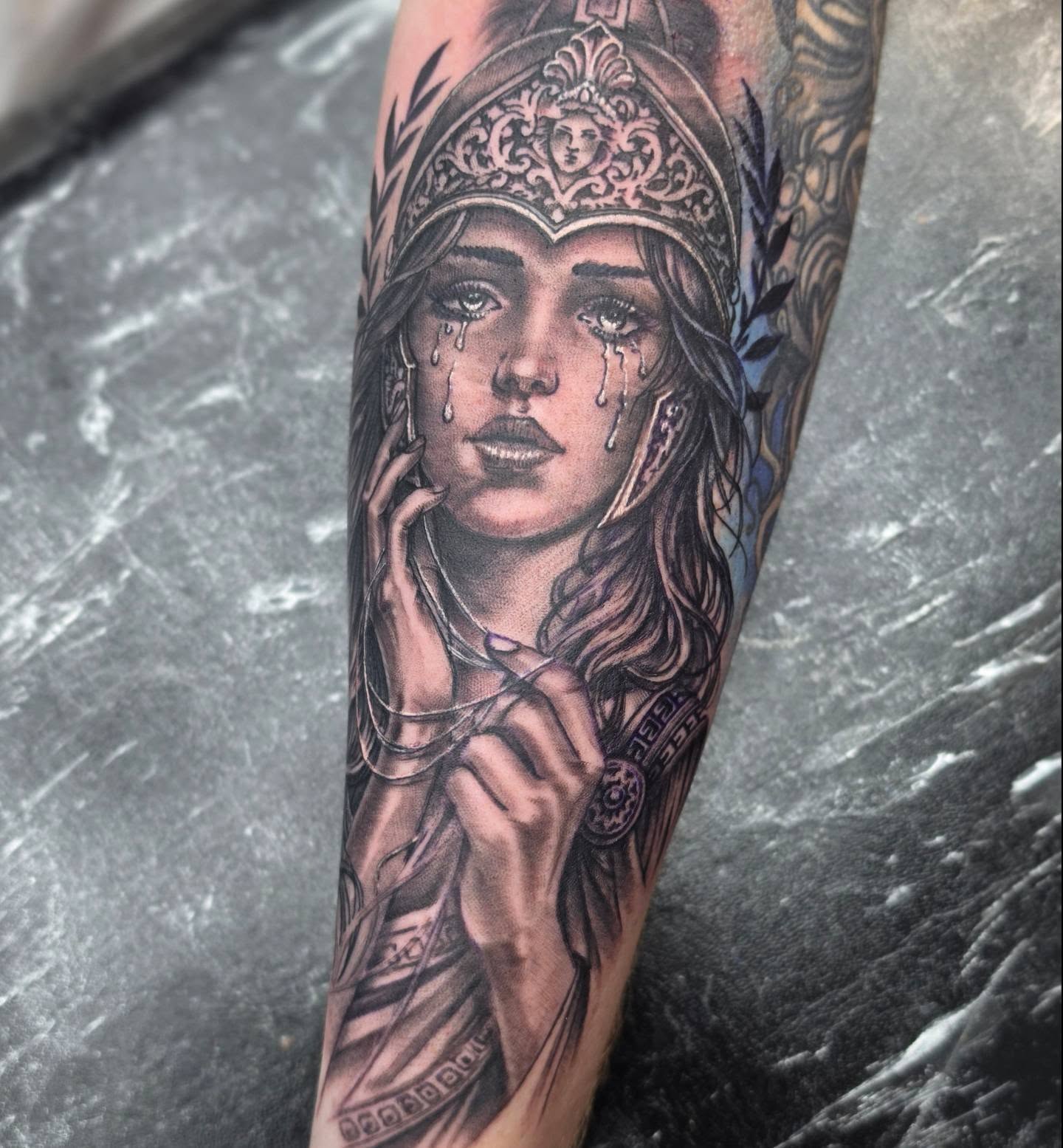Tattoo by @david_winn_tattoos — realism, dark_realism