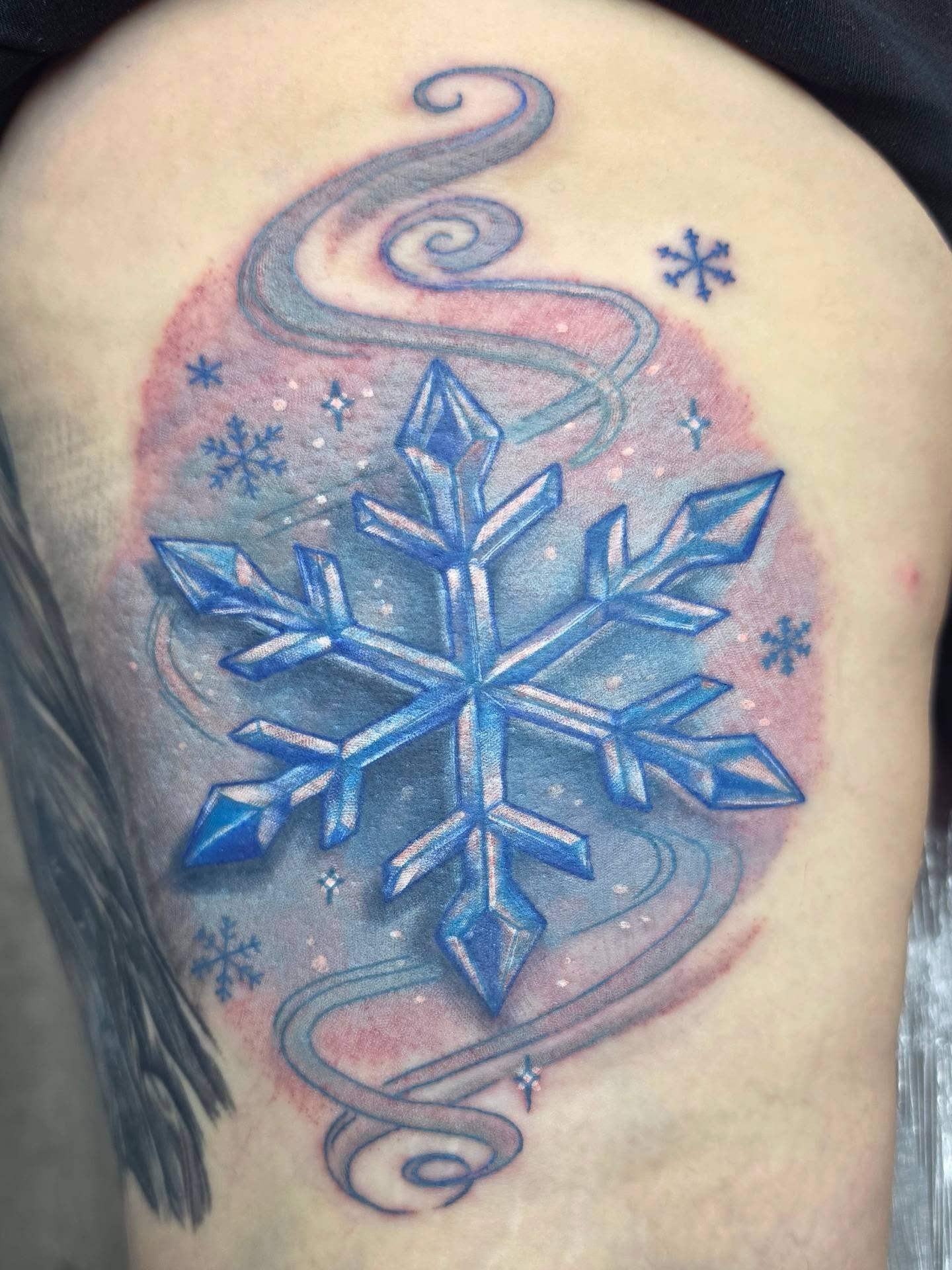 Tattoo by @david_winn_tattoos — geometric