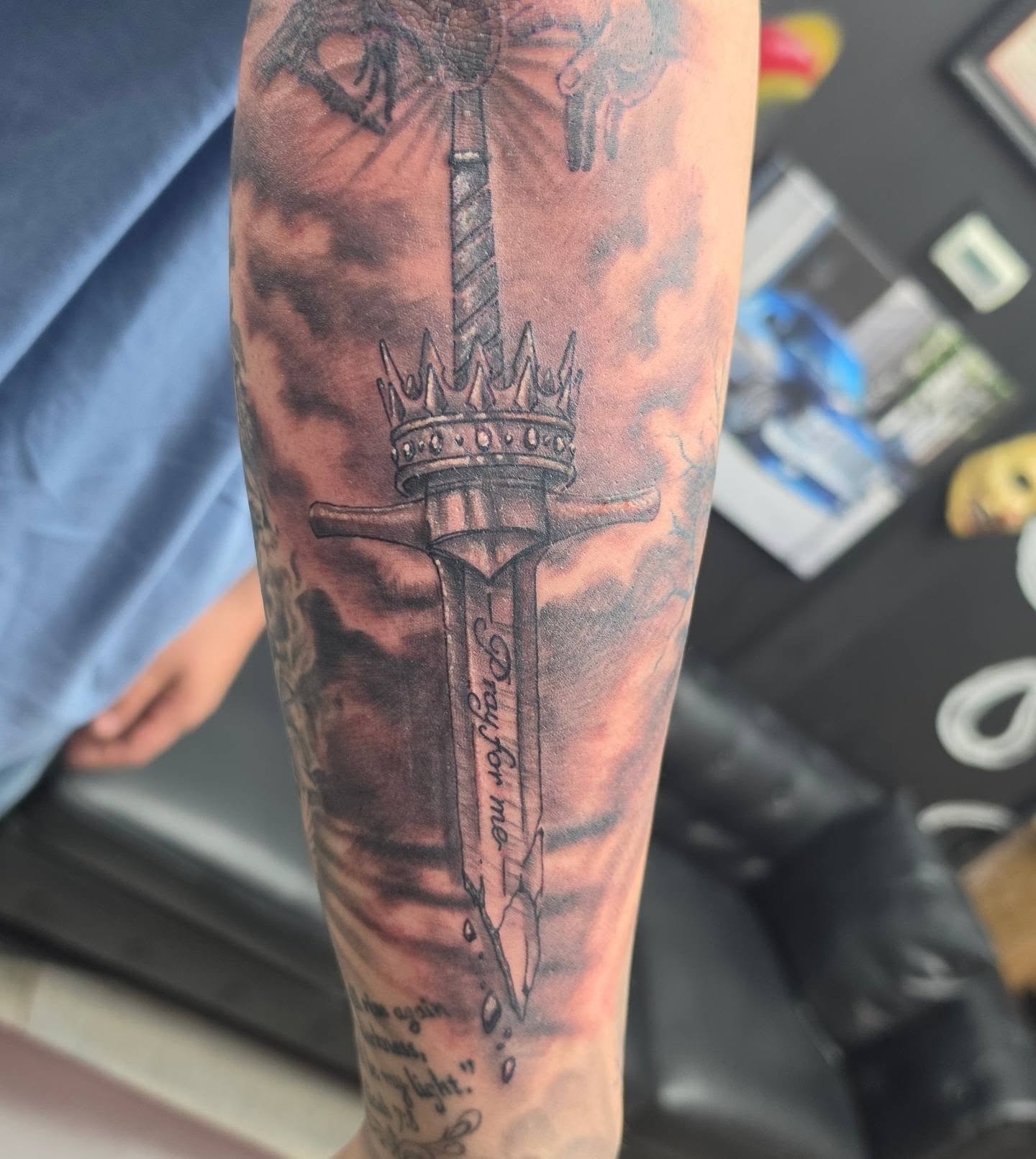 Tattoo by @david_winn_tattoos — black_and_grey