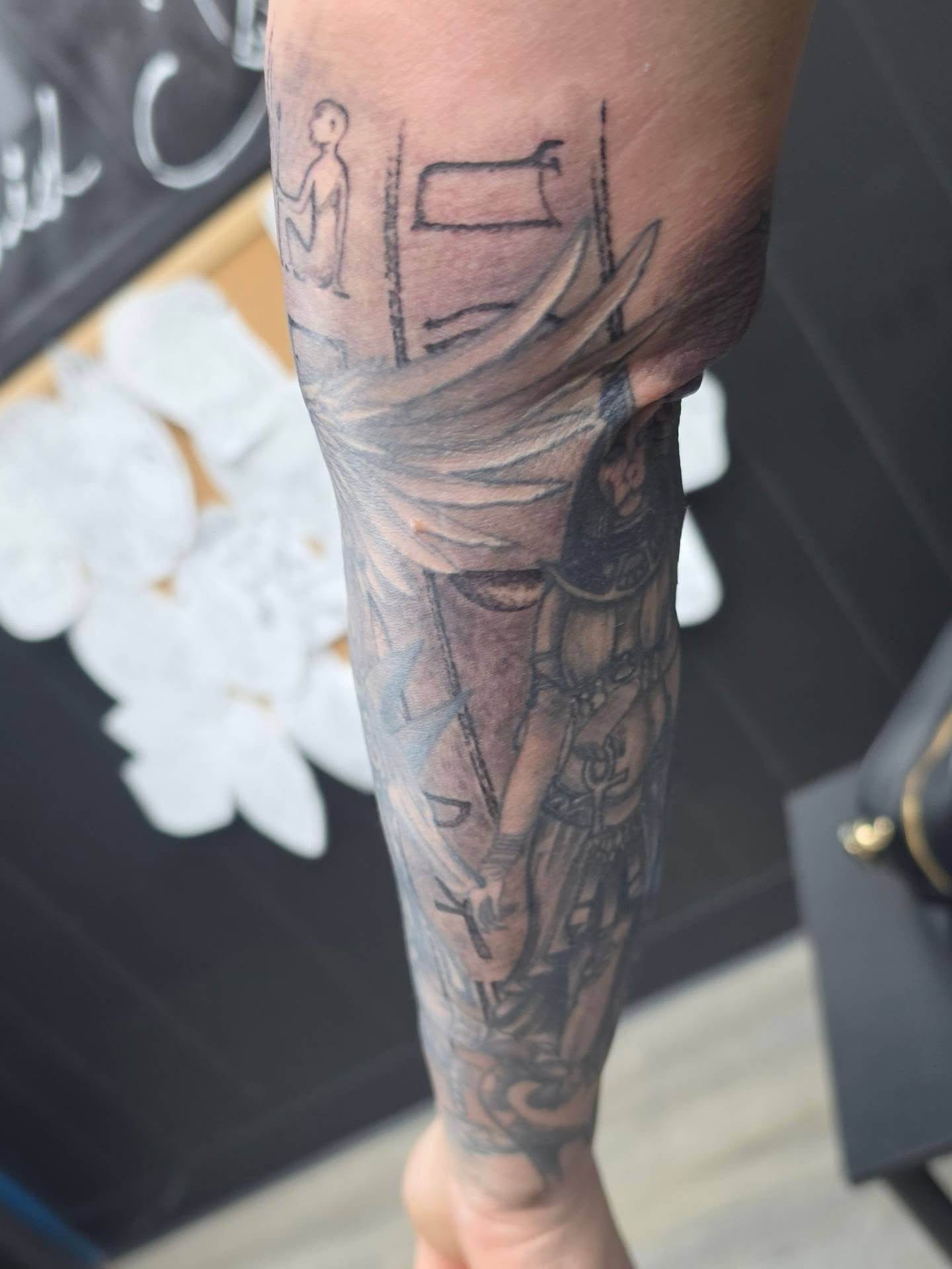 Tattoo by @david_winn_tattoos — black_and_grey
