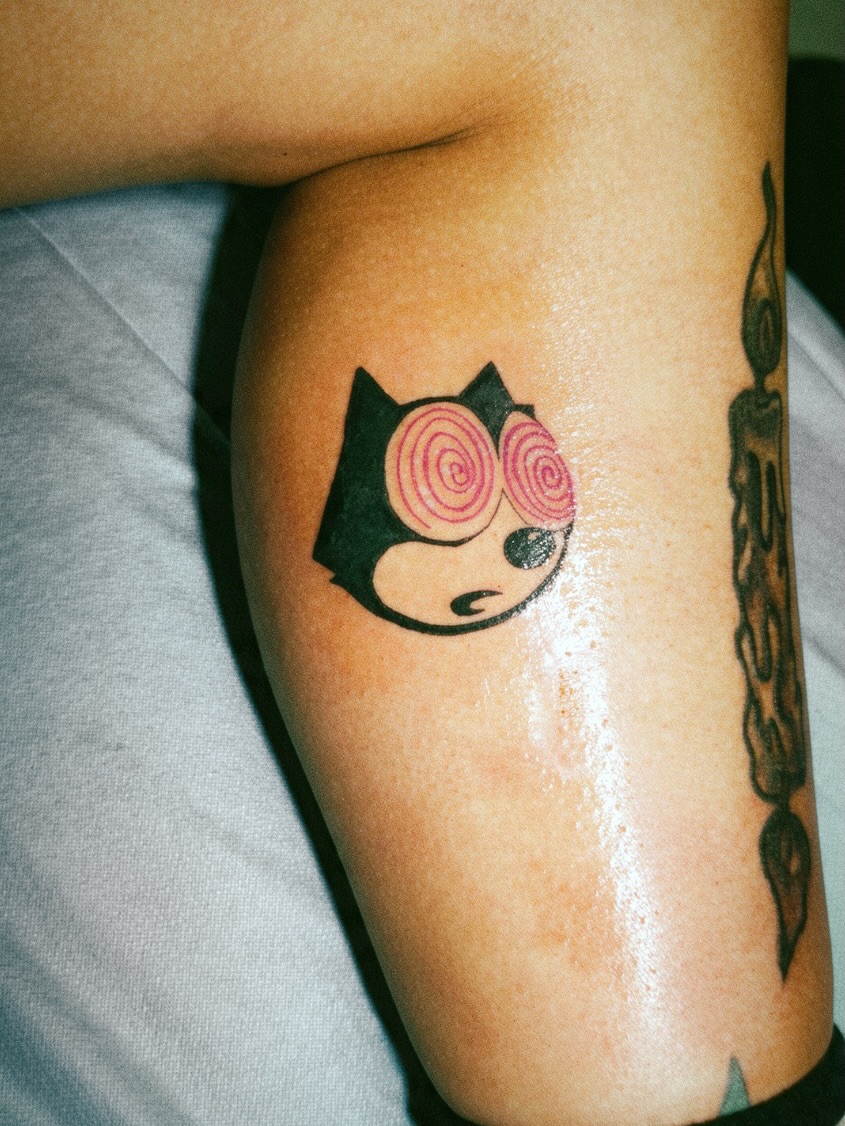 Tattoo by @alliecattatts — anime