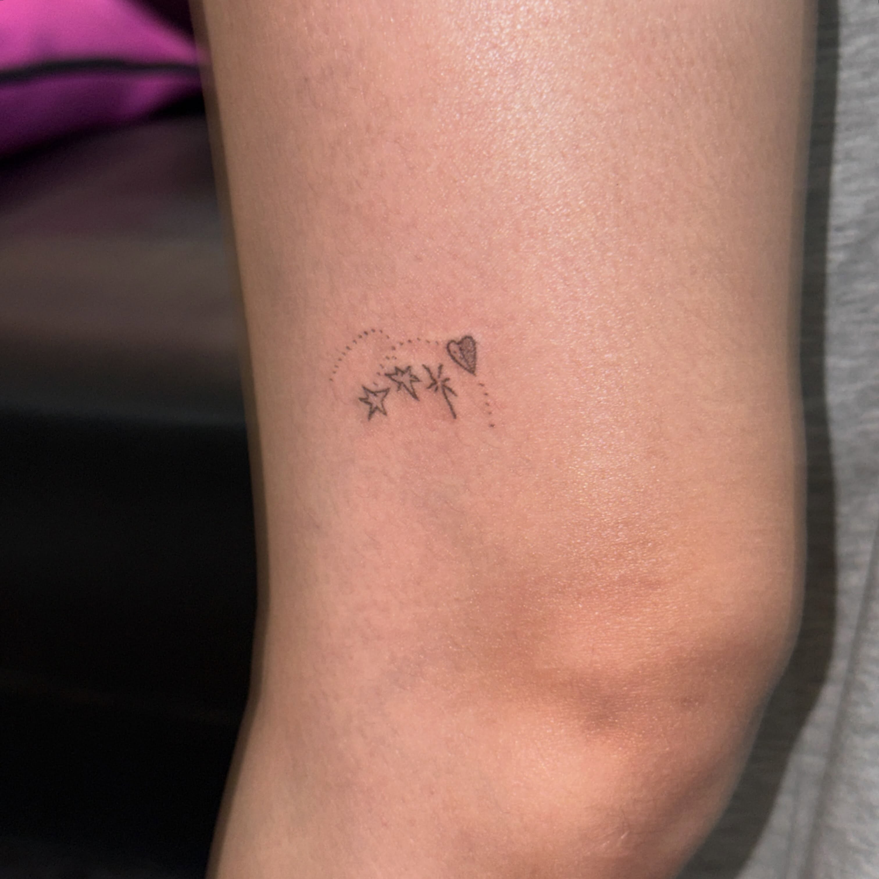 Tattoo by @011poke — dotwork