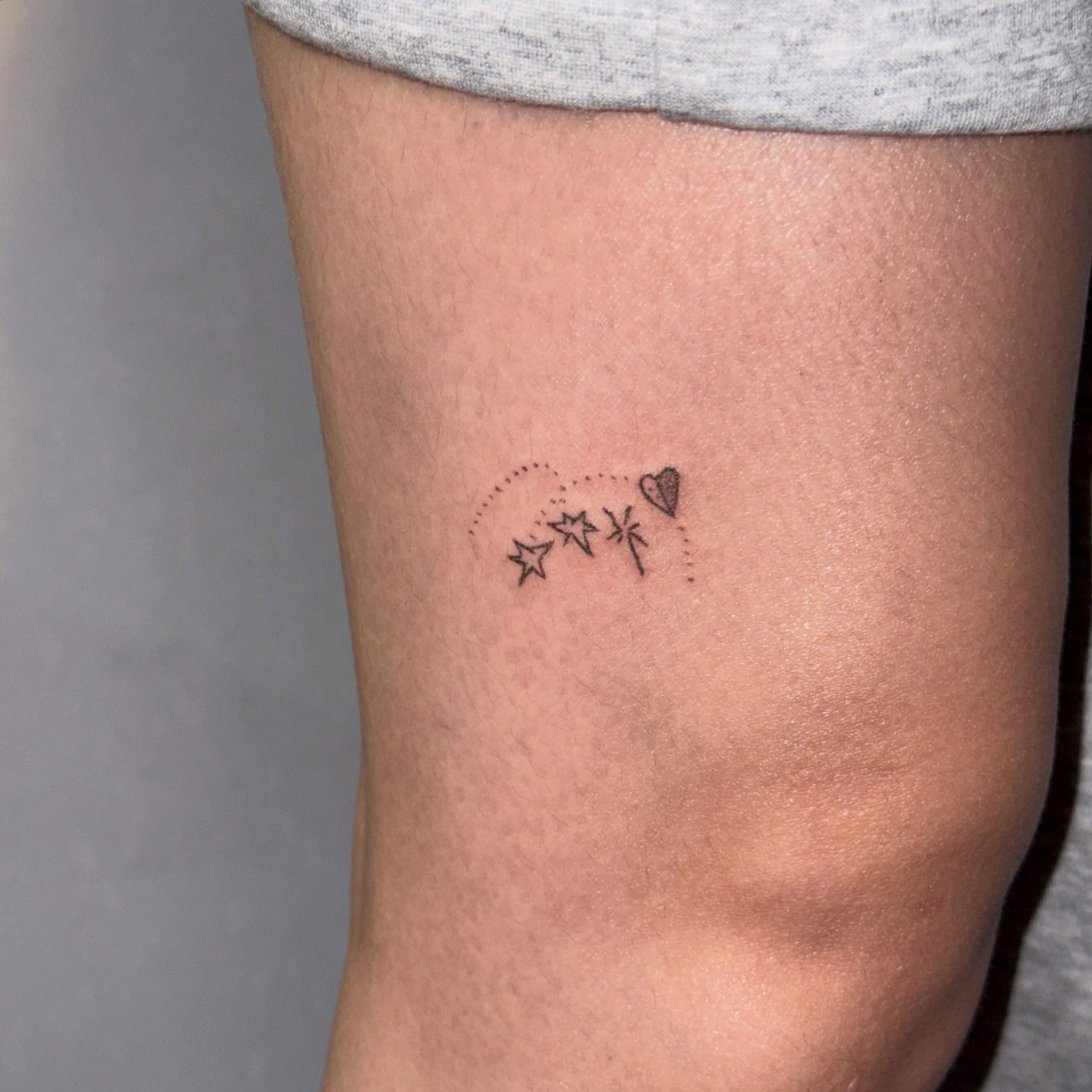 Tattoo by @011poke — dotwork