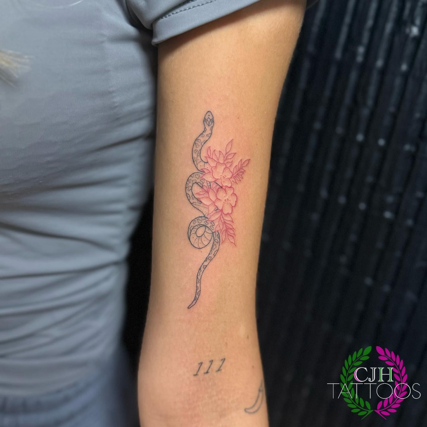 Tattoo by @cjhtattoos — fine_line, ornamental