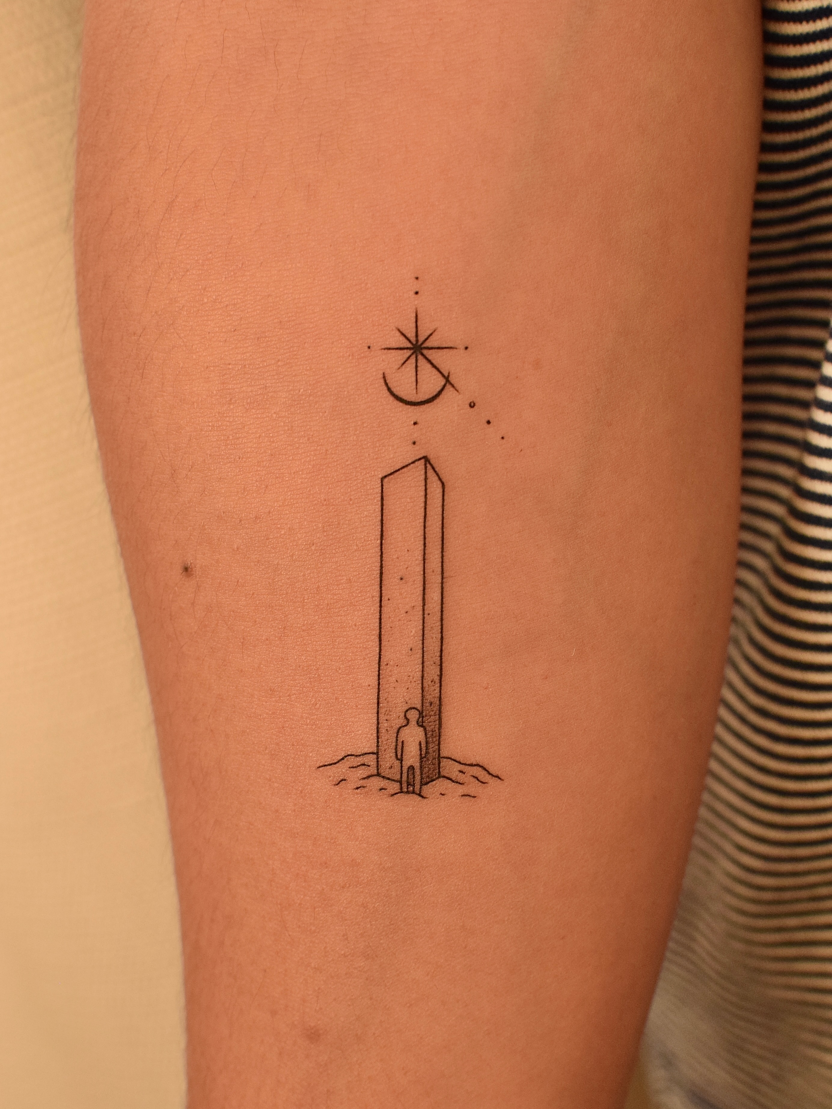 Tattoo by @tattooer_jina — minimalist