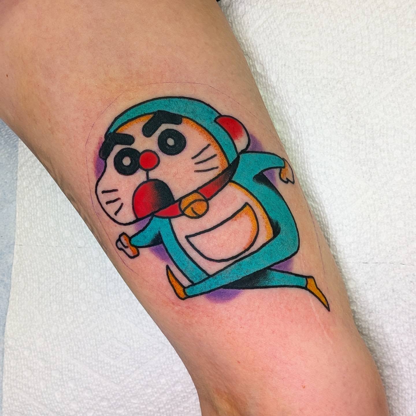 Tattoo by @mattpalmatattoos — anime