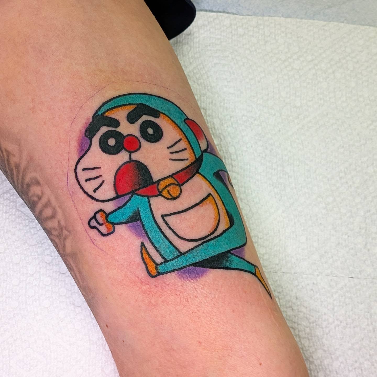 Tattoo by @mattpalmatattoos — anime